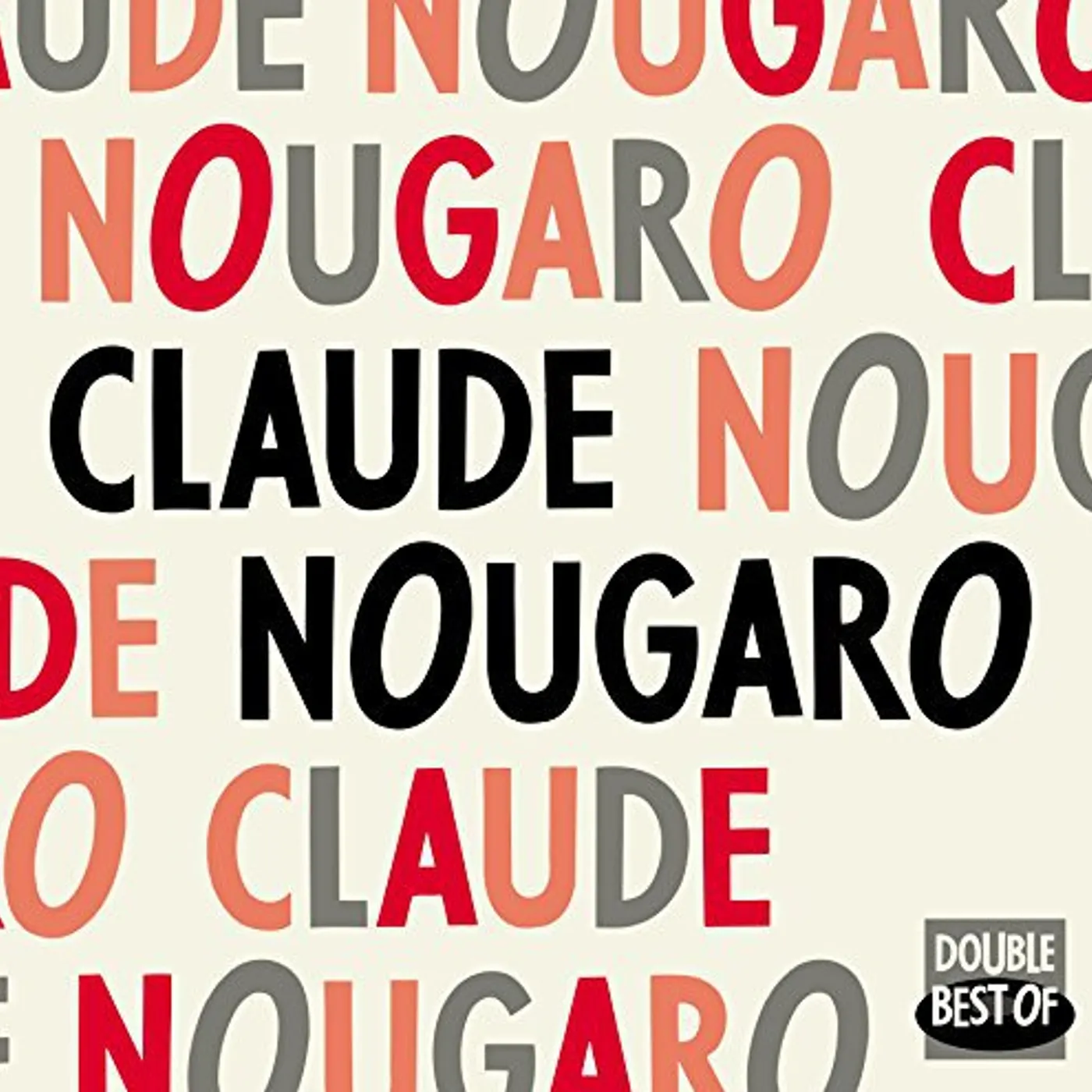 Claude Nougaro DOUBLE BEST OF Vinyl Record