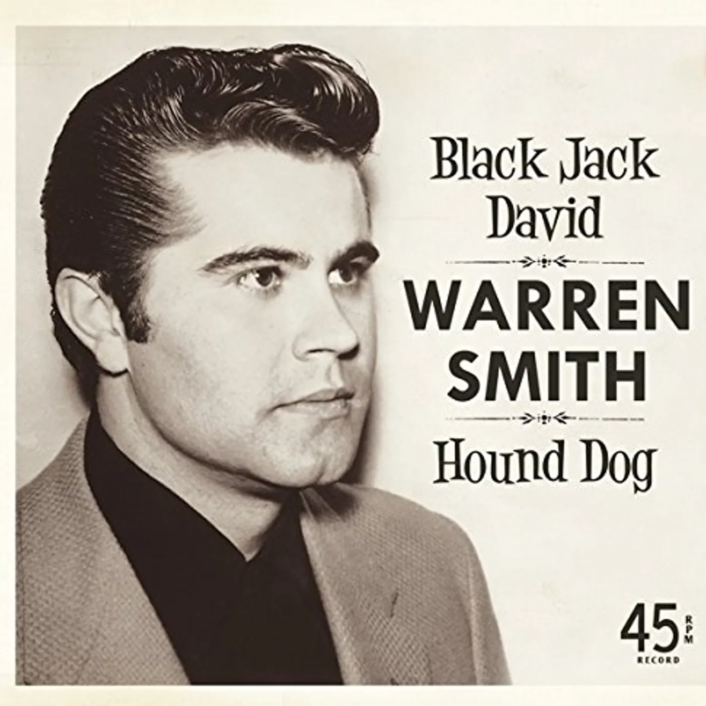 Warren Smith BLACK JACK DAVID Vinyl Record