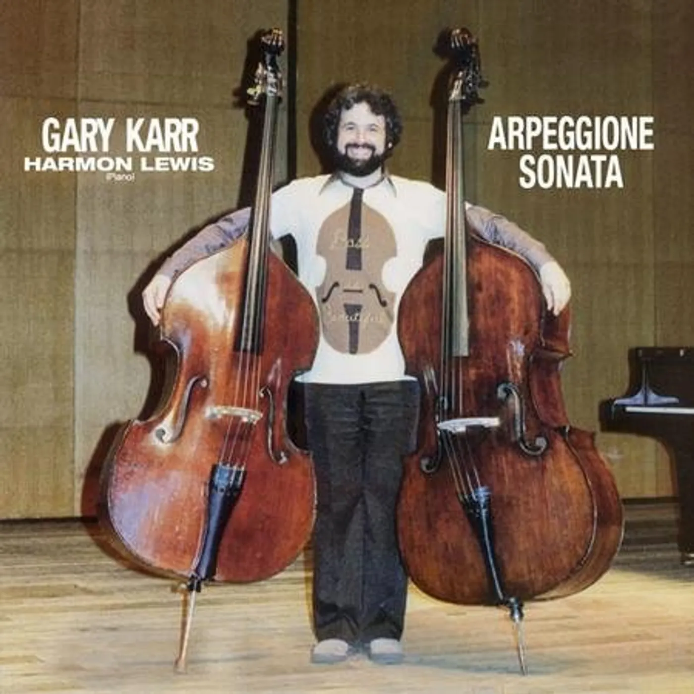 Gary Karr ARPEGGIONE SONATA Vinyl Record