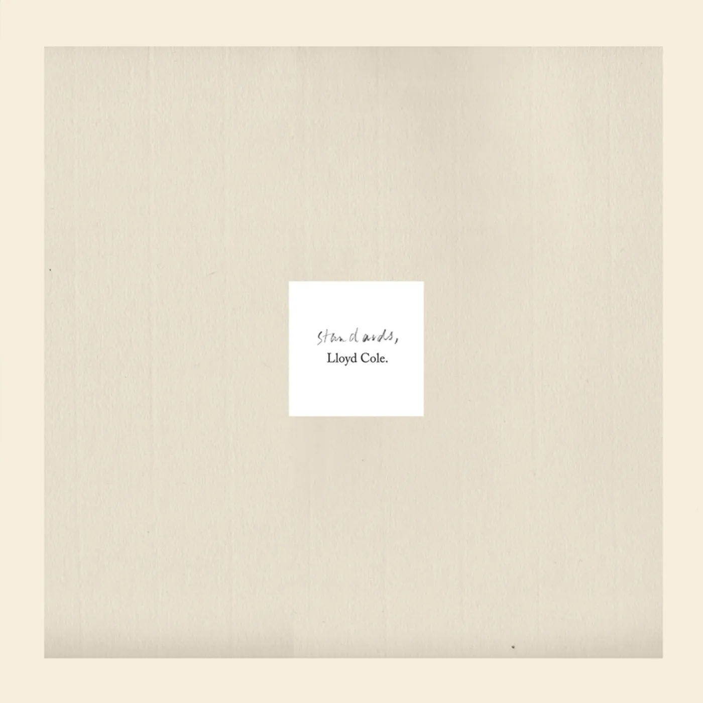 Lloyd Cole STANDARDS CD