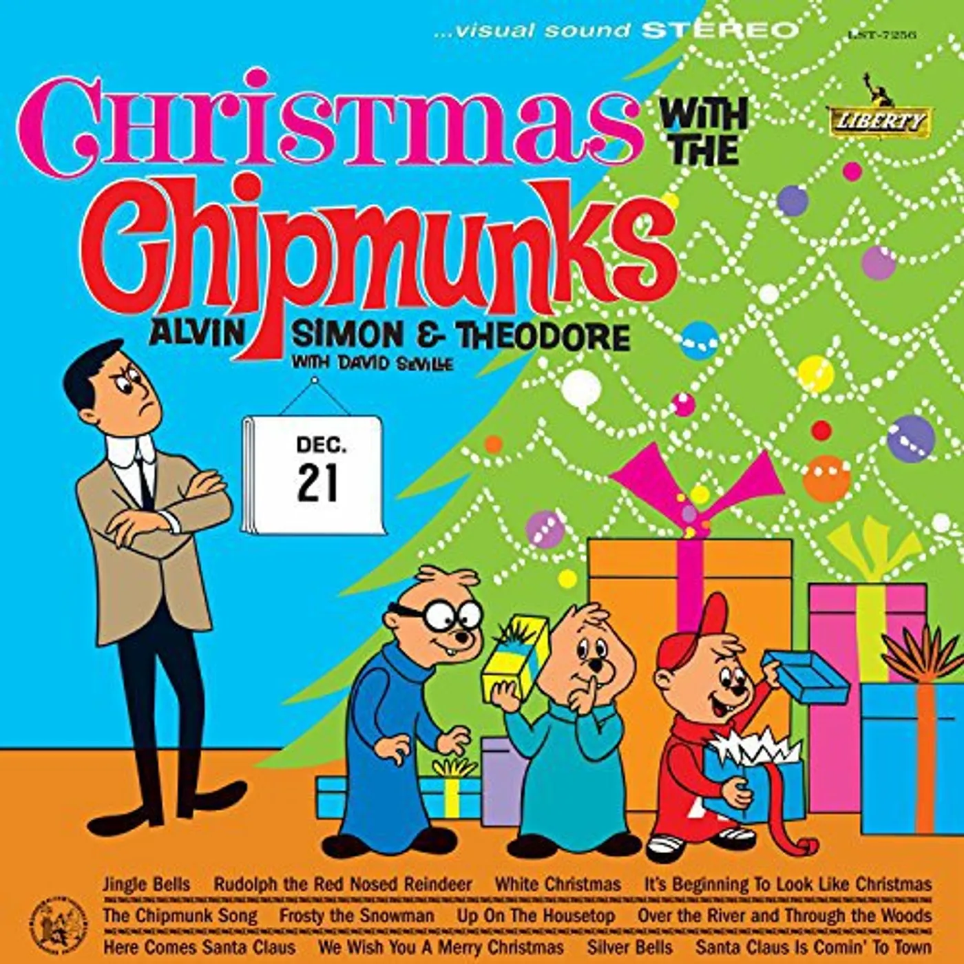 Christmas With Alvin and the Chipmunks Vinyl Record