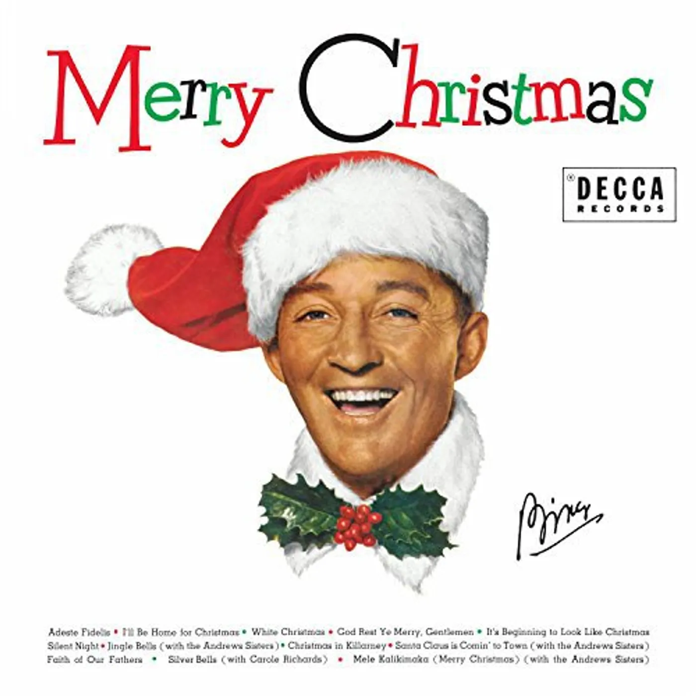 Bing Crosby Merry Christmas Vinyl Record
