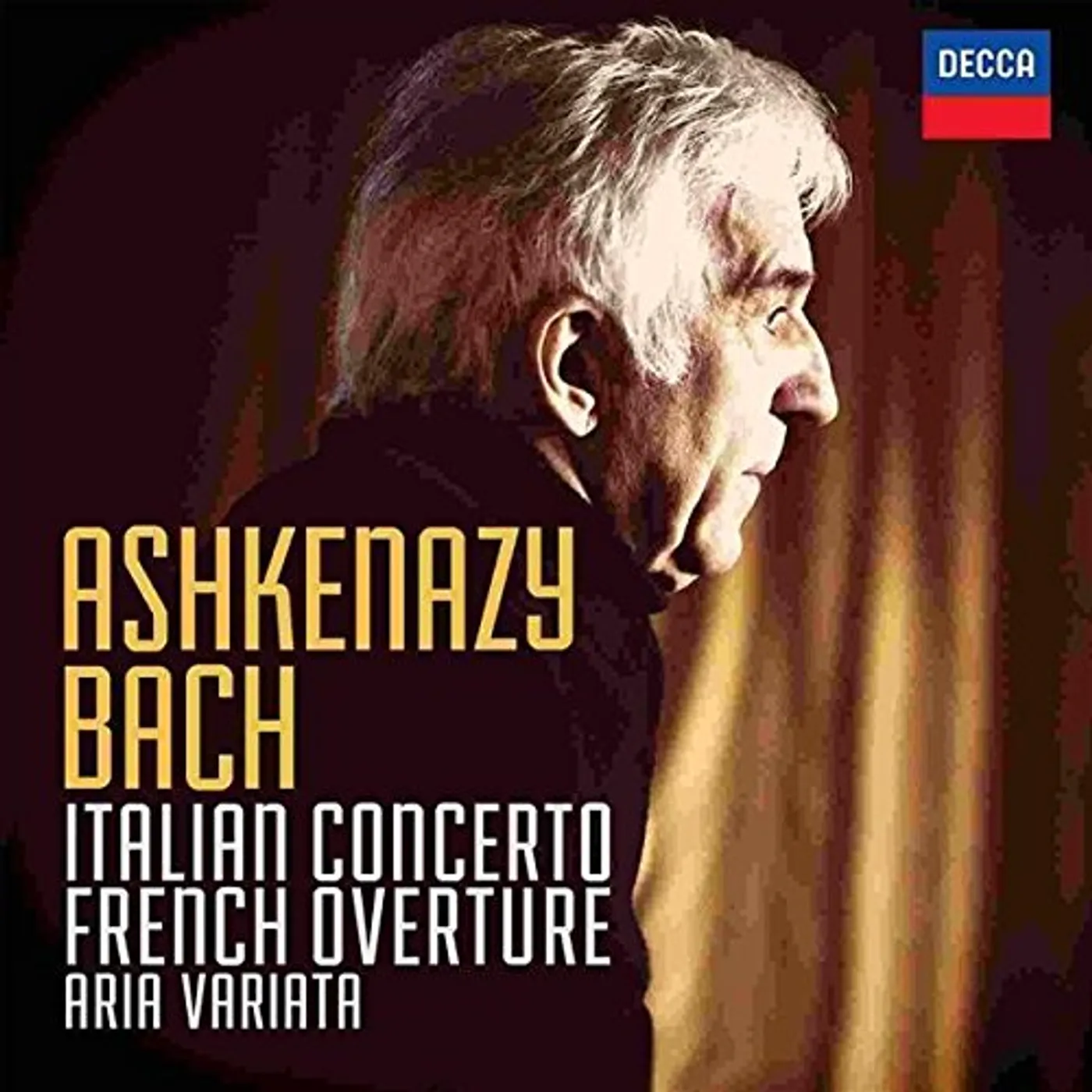Vladimir Ashkenazy BACH J.S.: ITALIAN CONCERTO / FRENCH OVERTURE CD