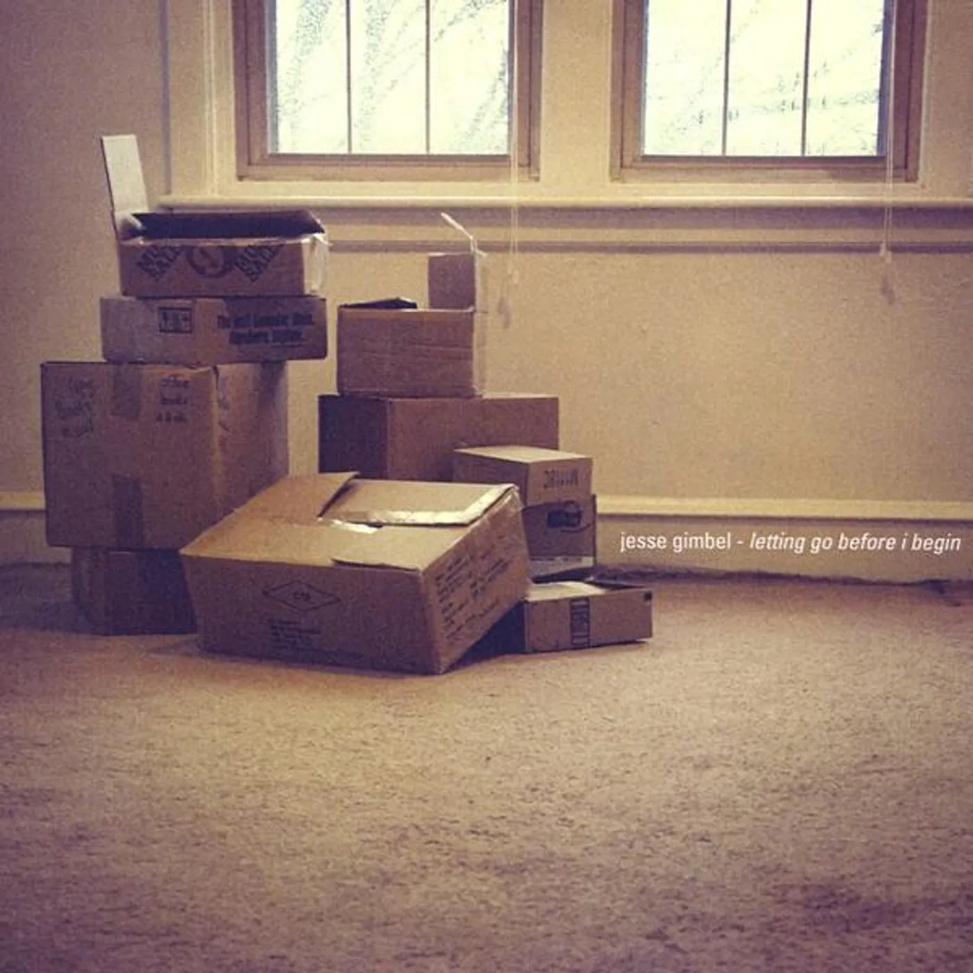 Jesse Gimbel LETTING GO BEFORE I BEGIN CD