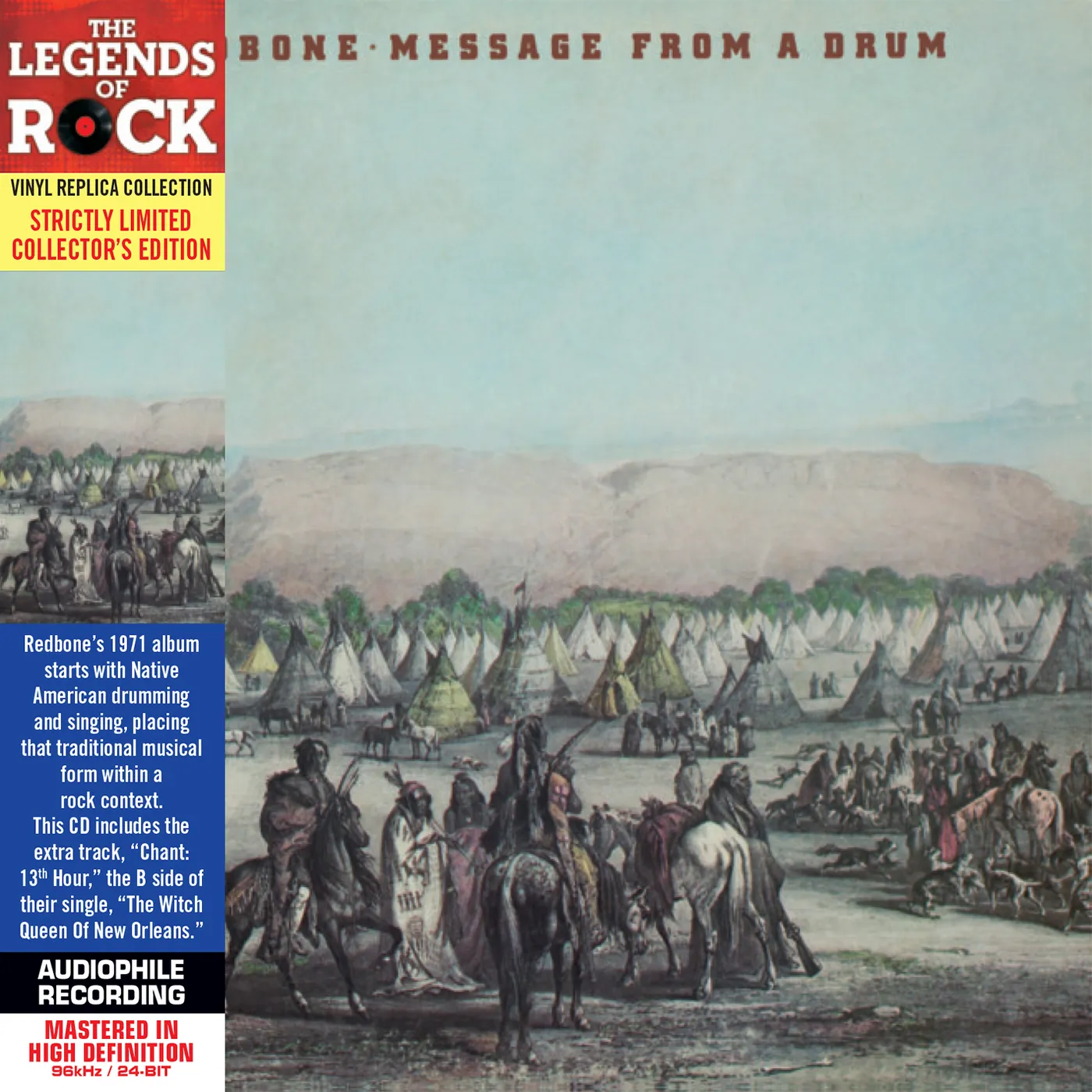 Redbone MESSAGE FROM A DRUM CD