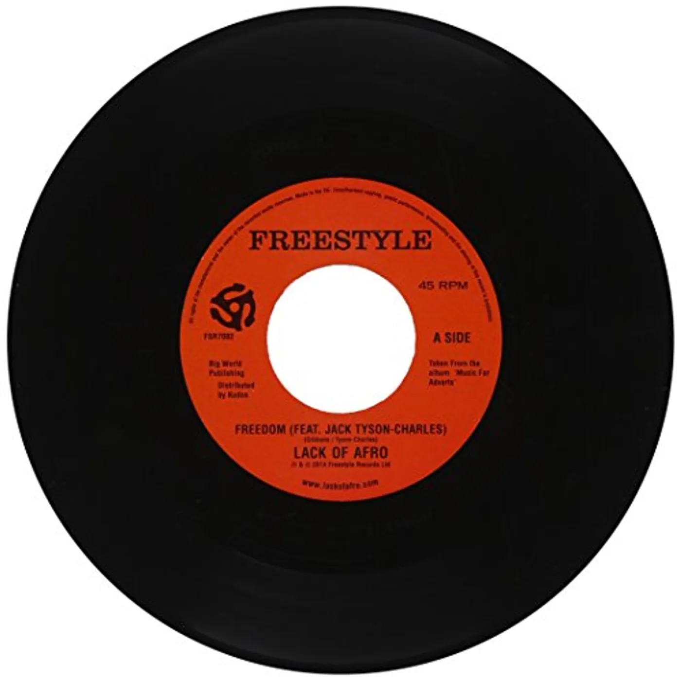 Lack Of Afro FREEDOM Vinyl Record