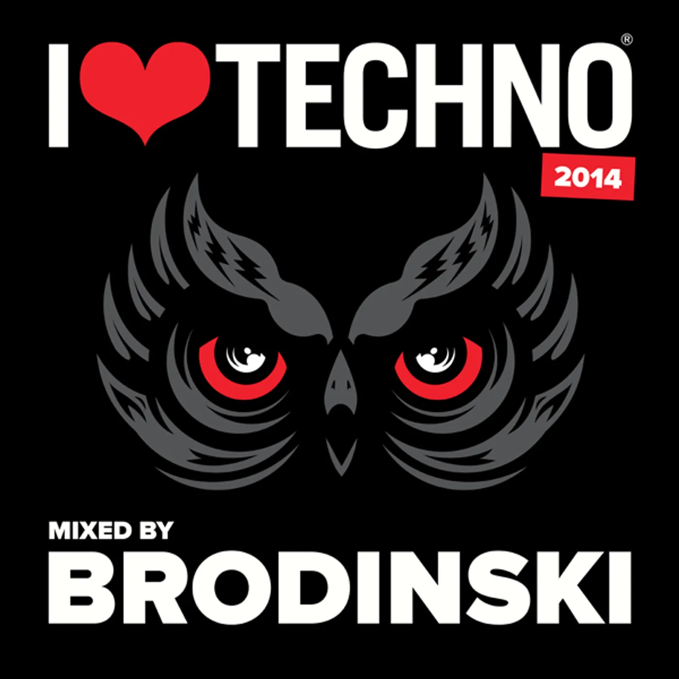 Brodinski I LOVE TECHNO 2014 CD
