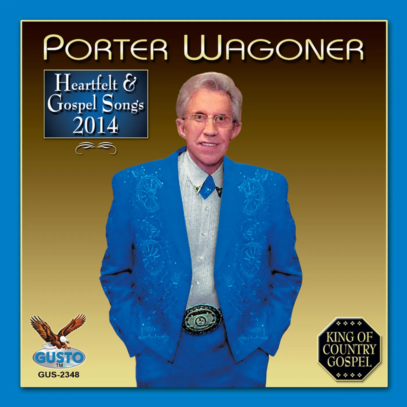 Porter Wagoner HEARTFELT & GOSPEL SONGS 2014 CD
