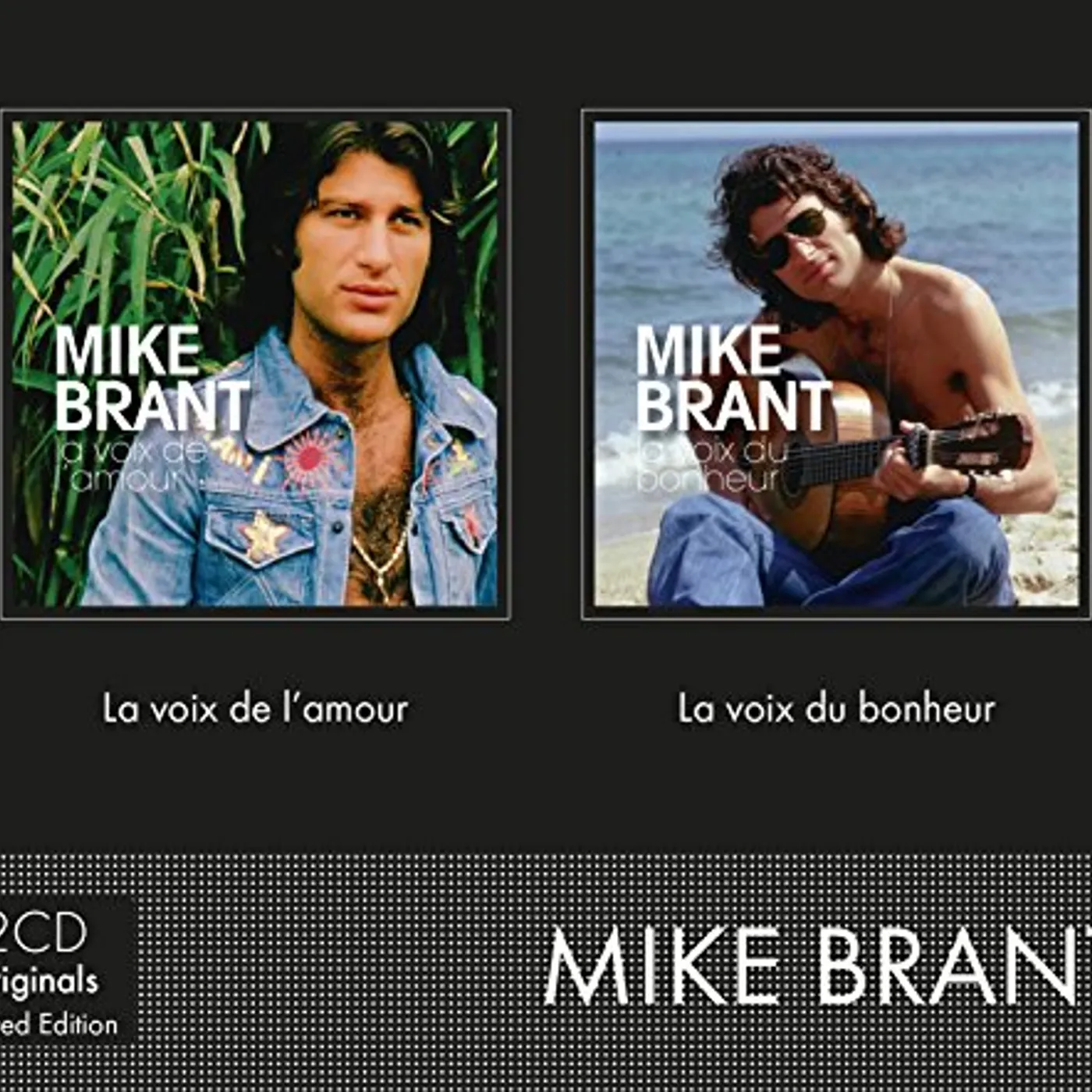 Mike Brant LA VOIX DE L'AMOUR + LA VOIX DU BONHEUR CD