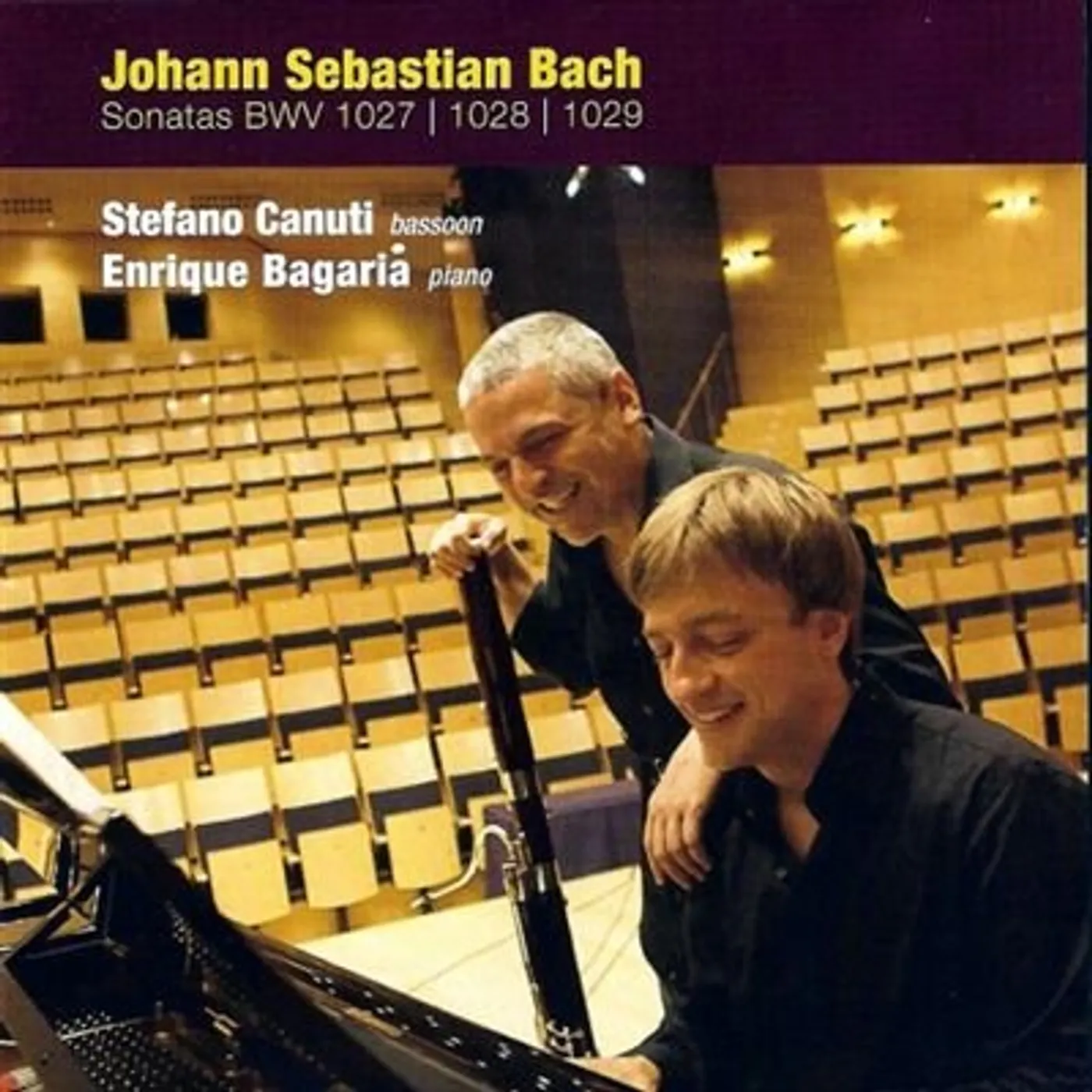 Stefano Canuti JOHANN SEBASTIAN BACH SONATA CD