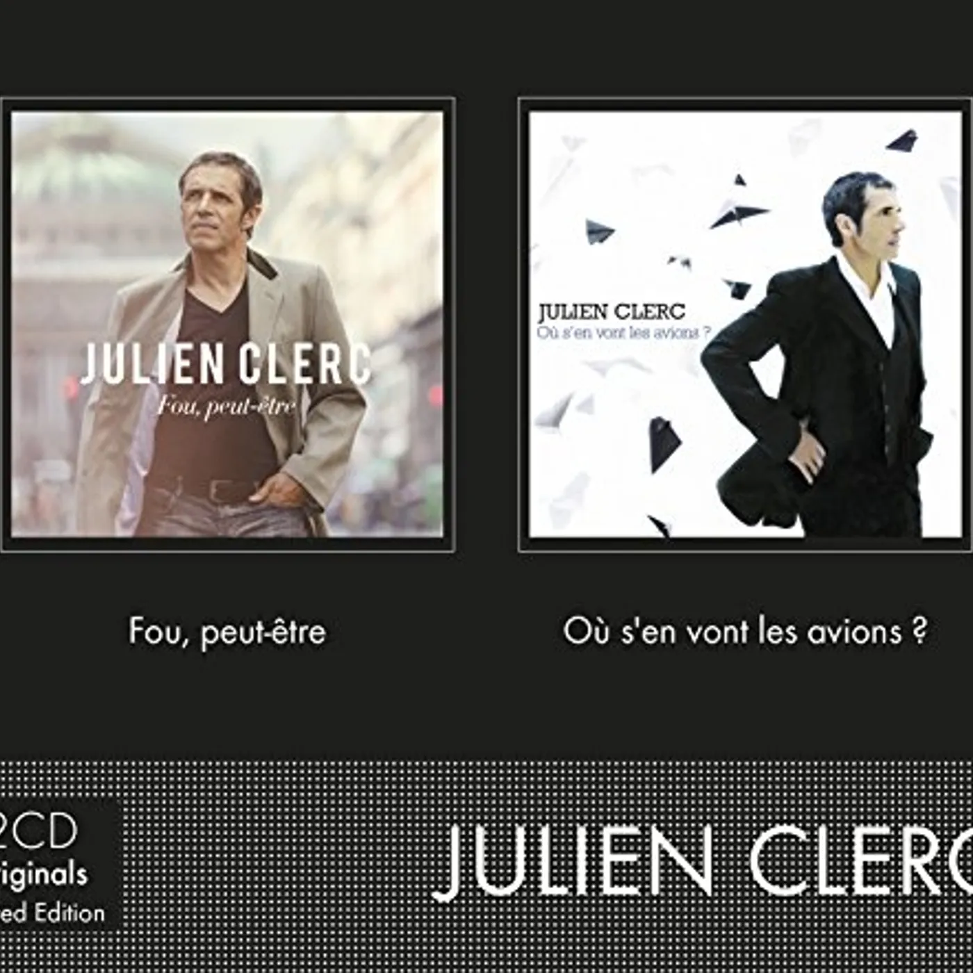 Julien Clerc FOU PEUT-ETRE + OU S'EN VONT LES AVIONS CD
