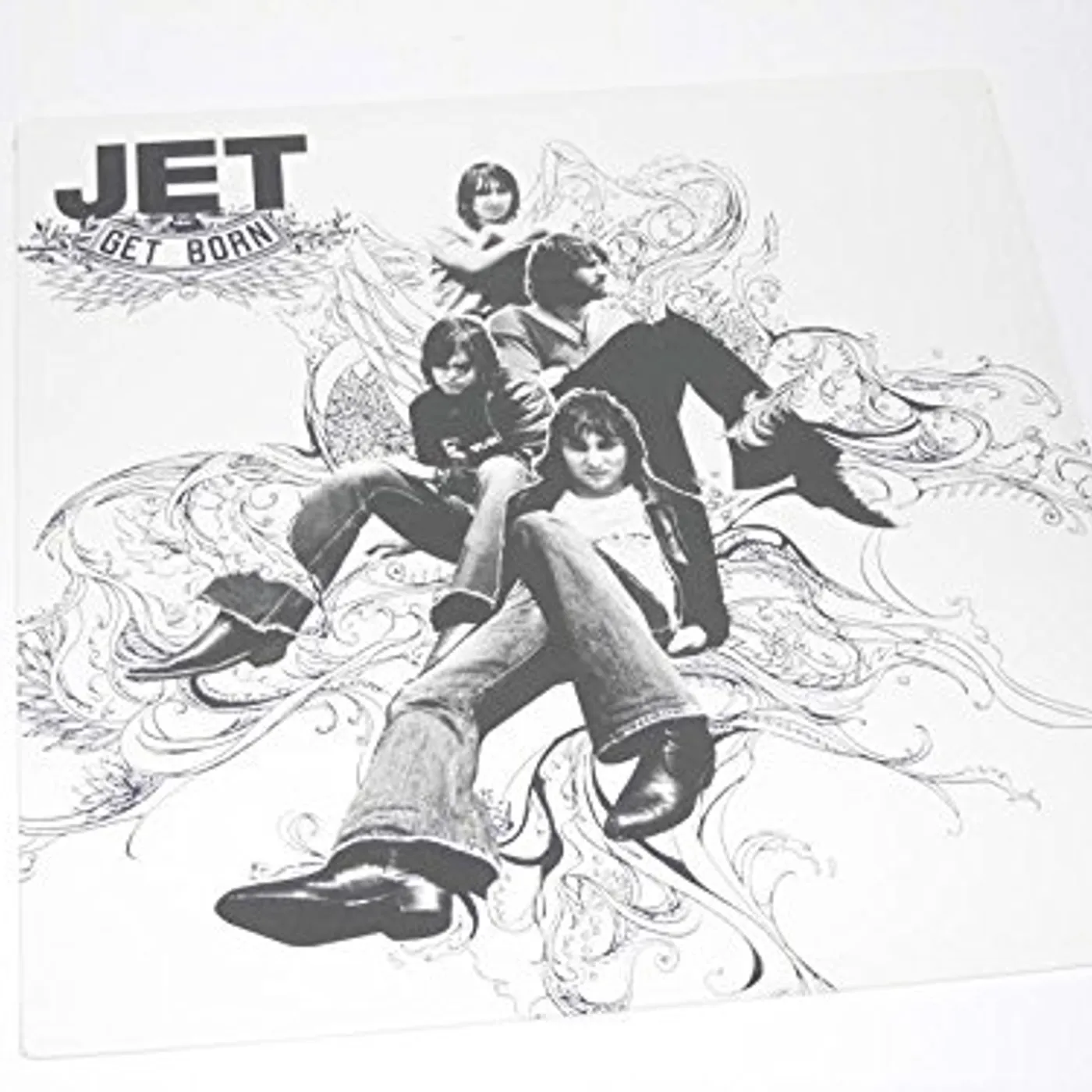 Jet GET BORN Vinyl Record - Australia Release
