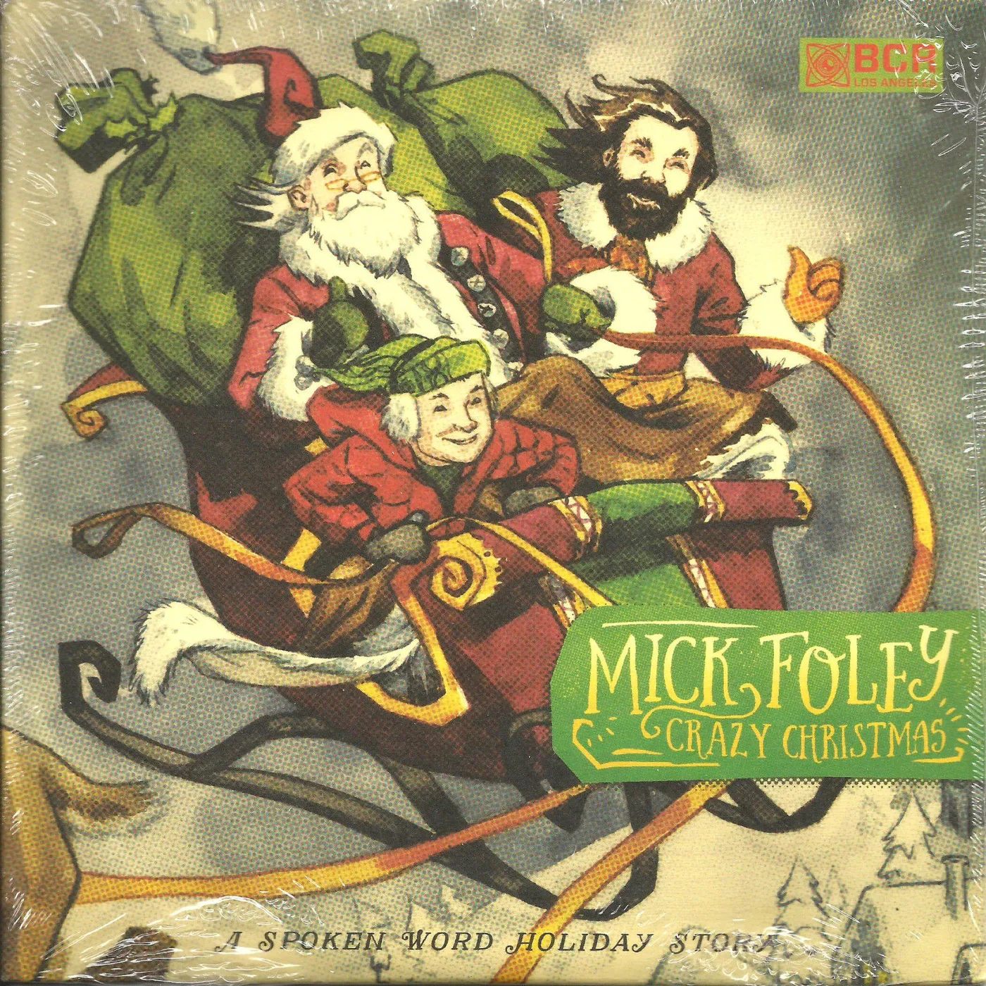 Mick Foley Crazy Christmas Vinyl Record