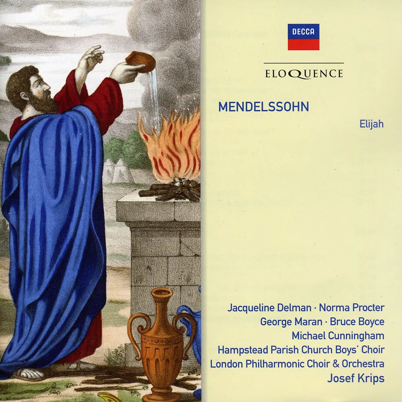 Krips ELOQ: MENDELSSOHN - ELIJAH CD