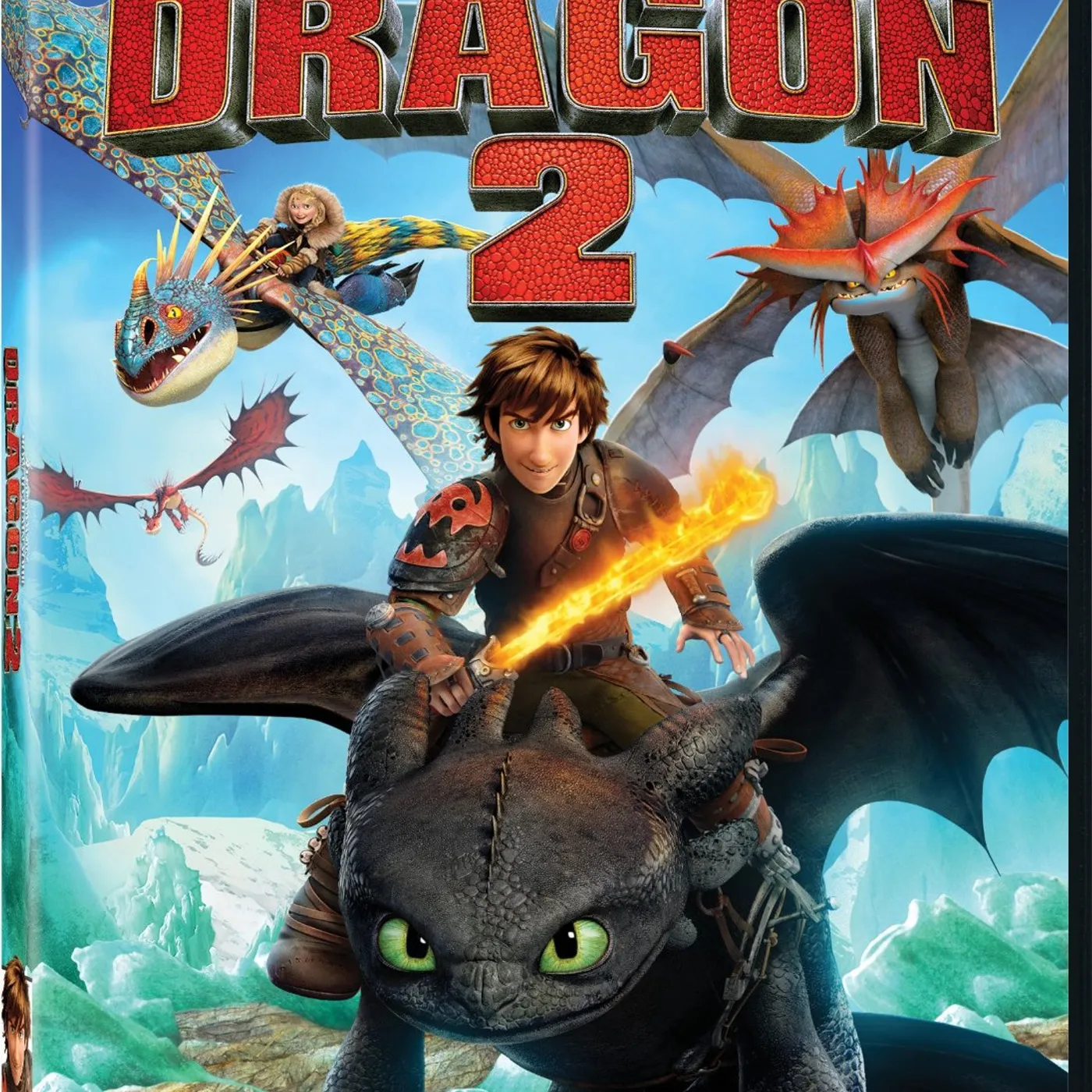 HOW TO TRAIN YOUR DRAGON 2 DVD