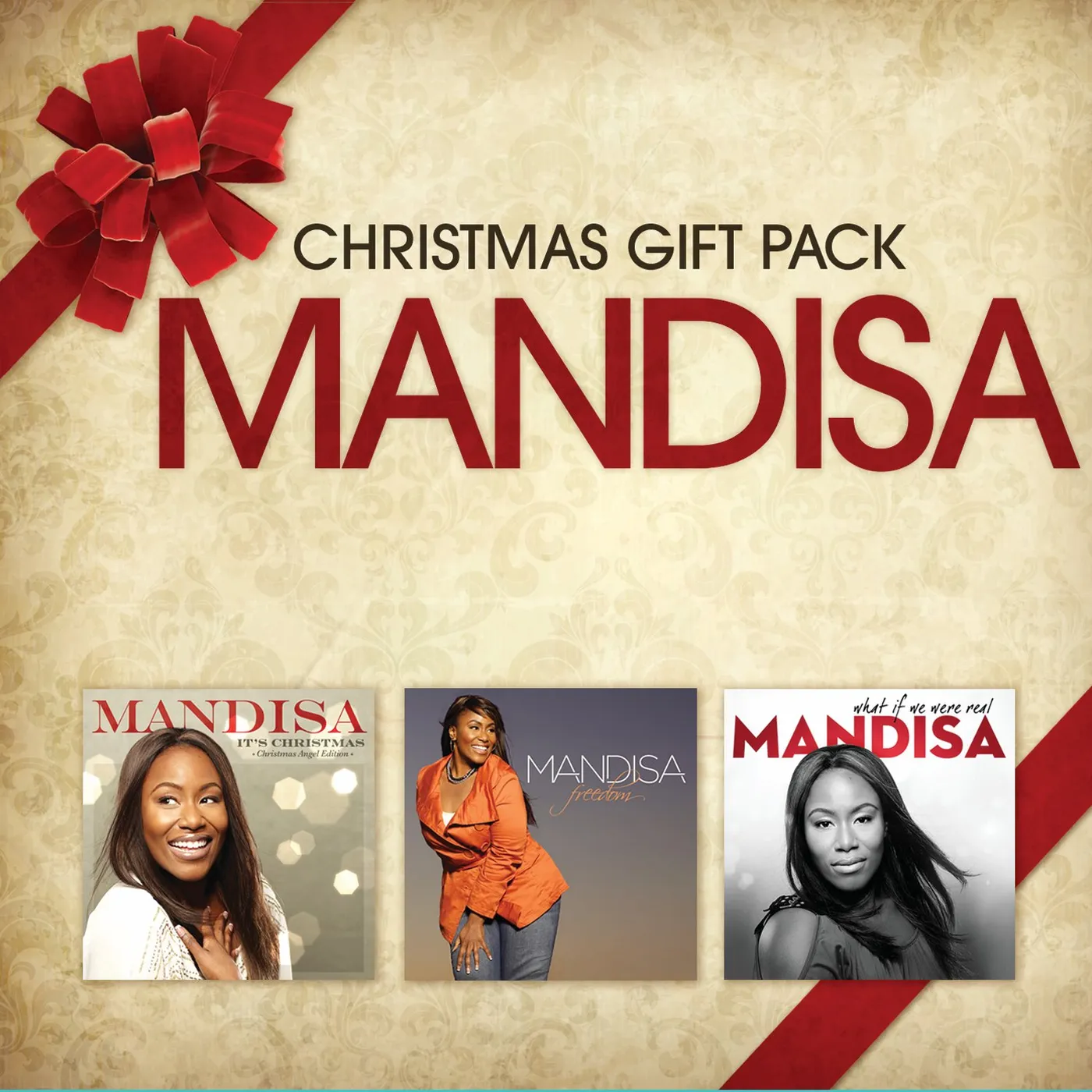 Mandisa 3 CD CHRISTMAS GIFT PACK CD