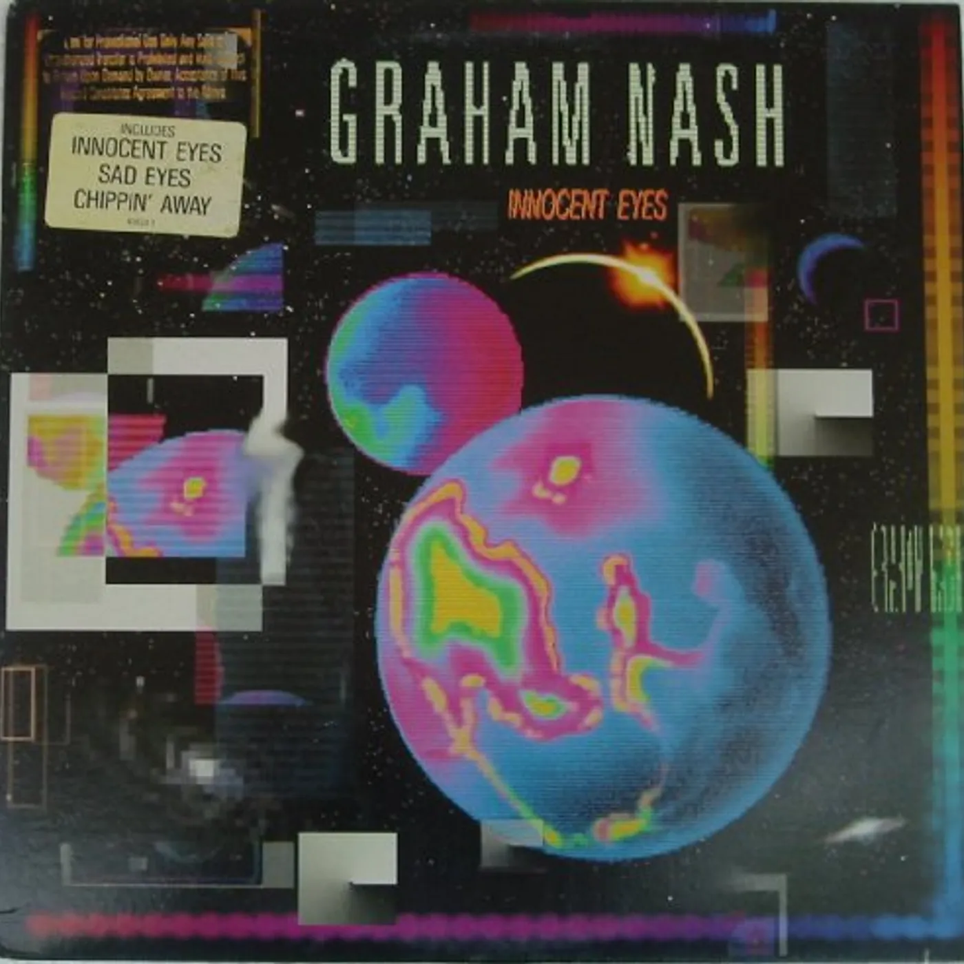 Graham Nash Innocent Eyes Vinyl Record