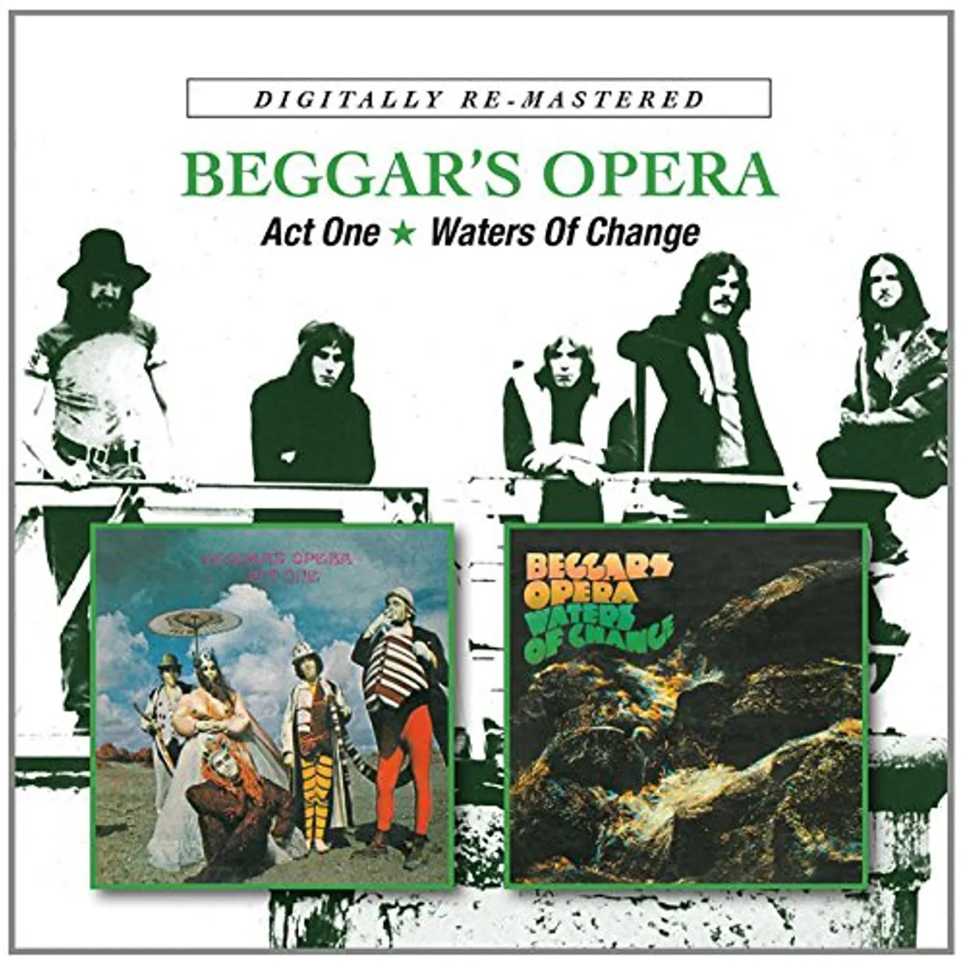 Beggars Opera ACT ONE / WATERS OF CHANGE CD