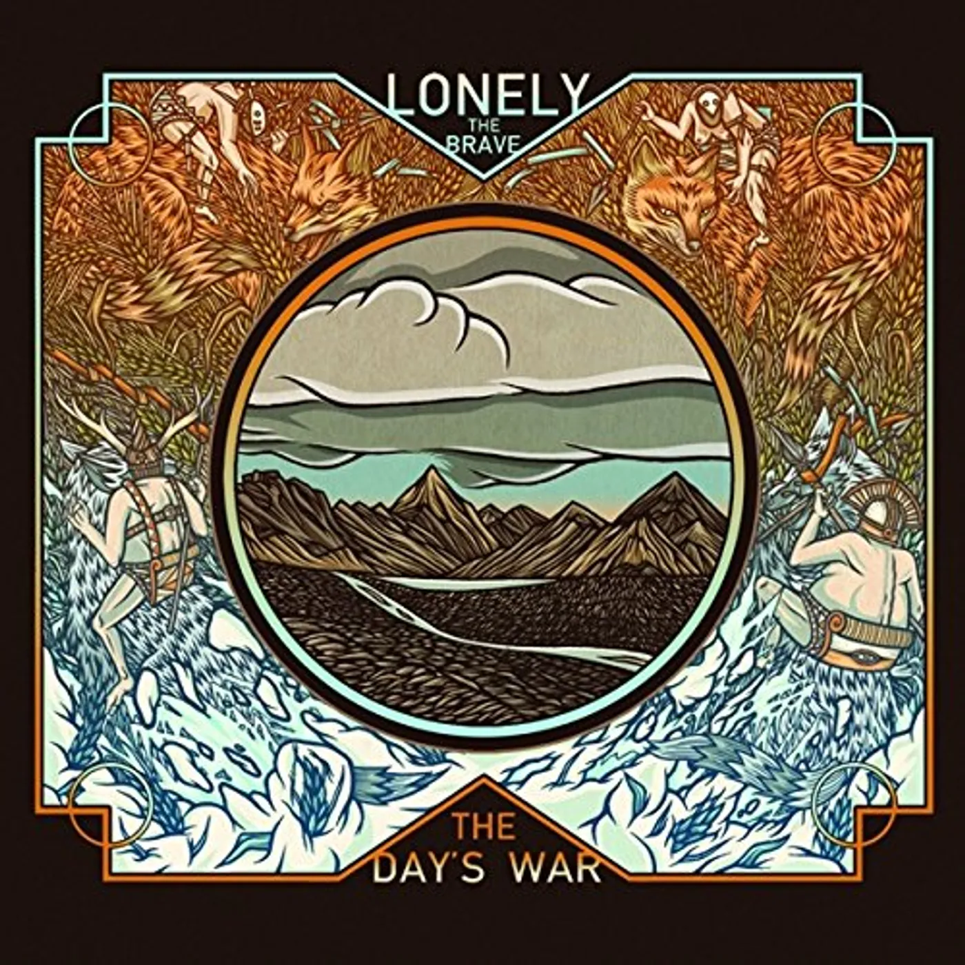 Lonely The Brave DAY'S WAR Vinyl Record
