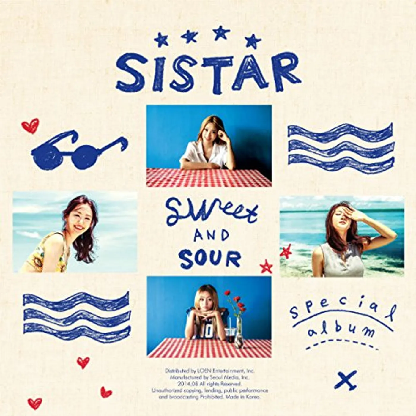 SISTAR SWEET & SOUR CD