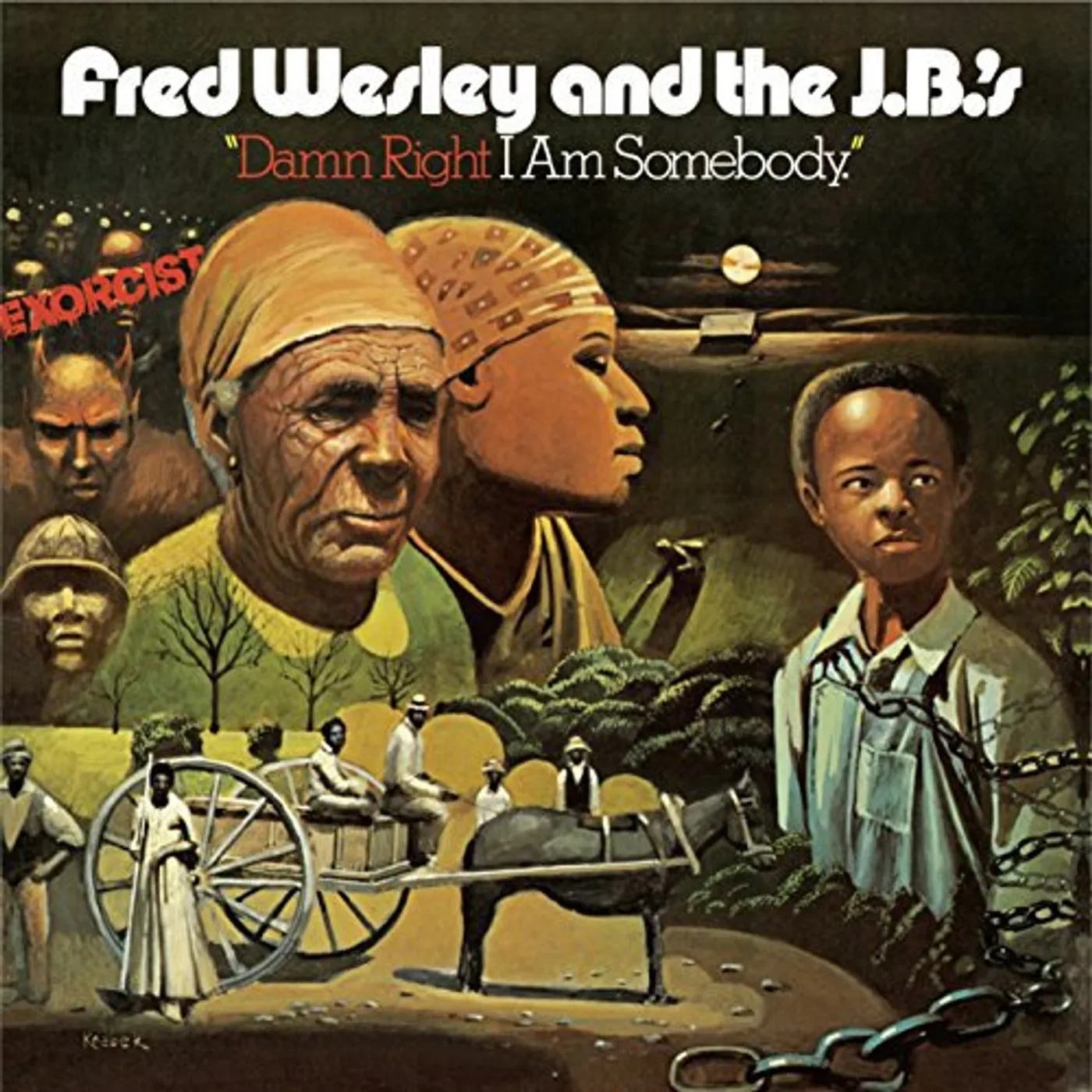 Fred Wesley & The J.B.'s DAMN RIGHT I'M SOMEBODY Vinyl Record