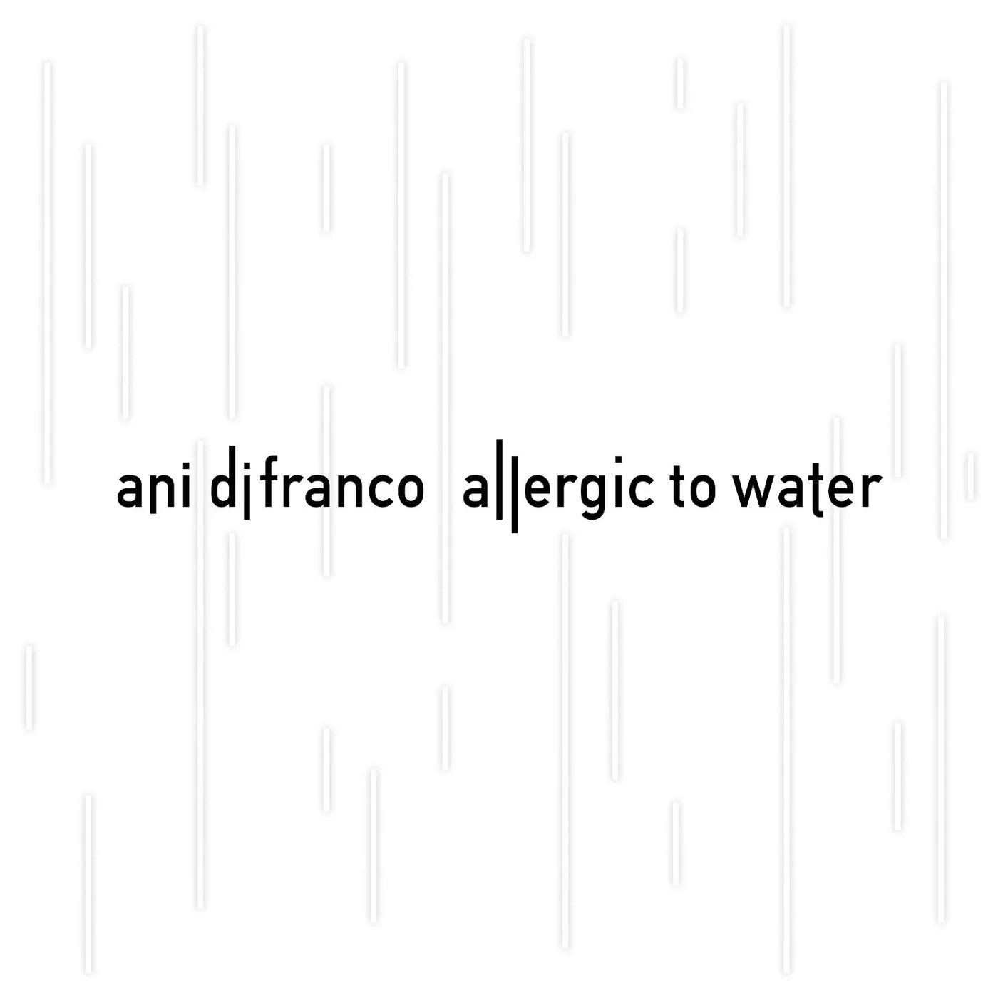 Ani DiFranco ALLERGIC TO WATER CD