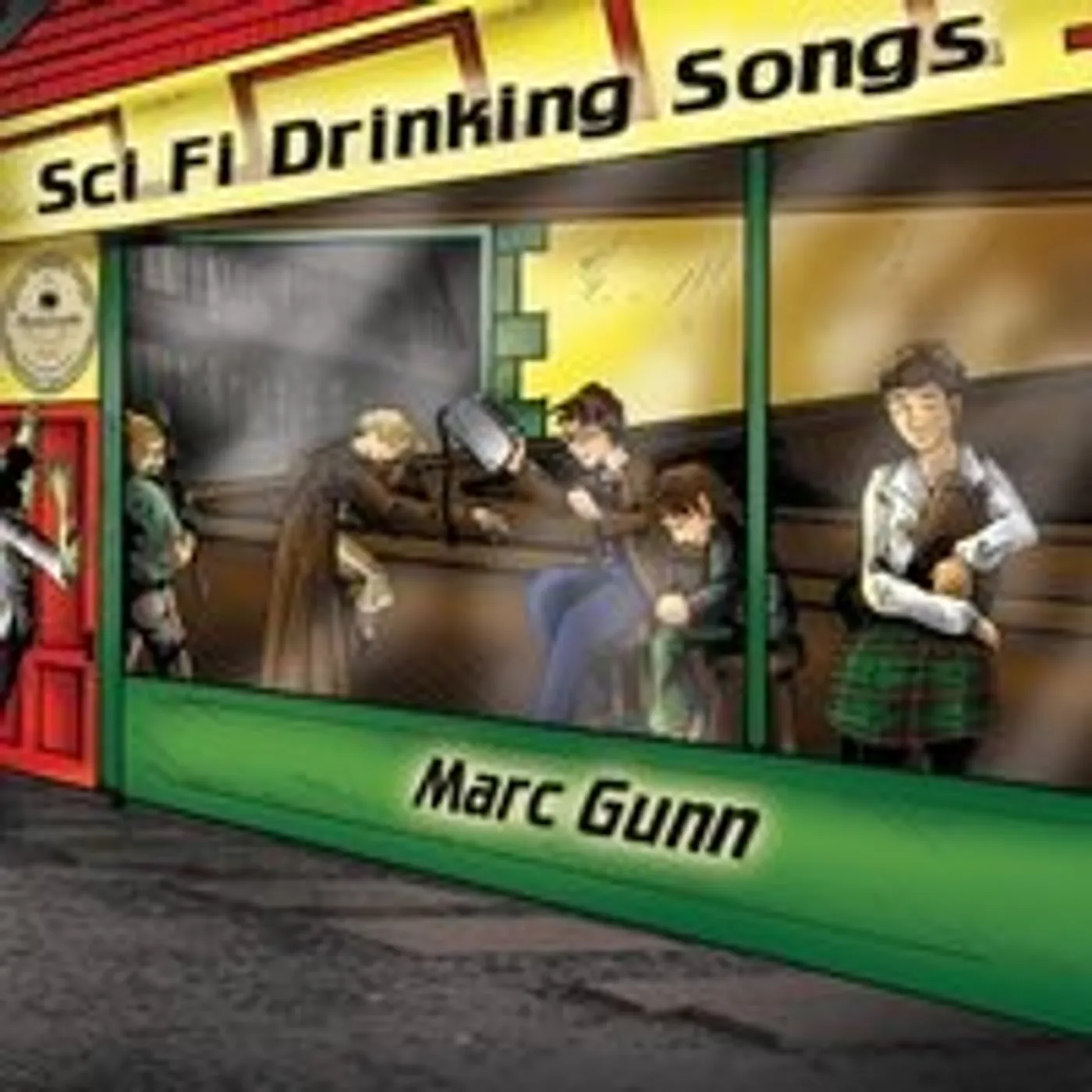 Marc Gunn SCI FI DRINKING SONGS CD