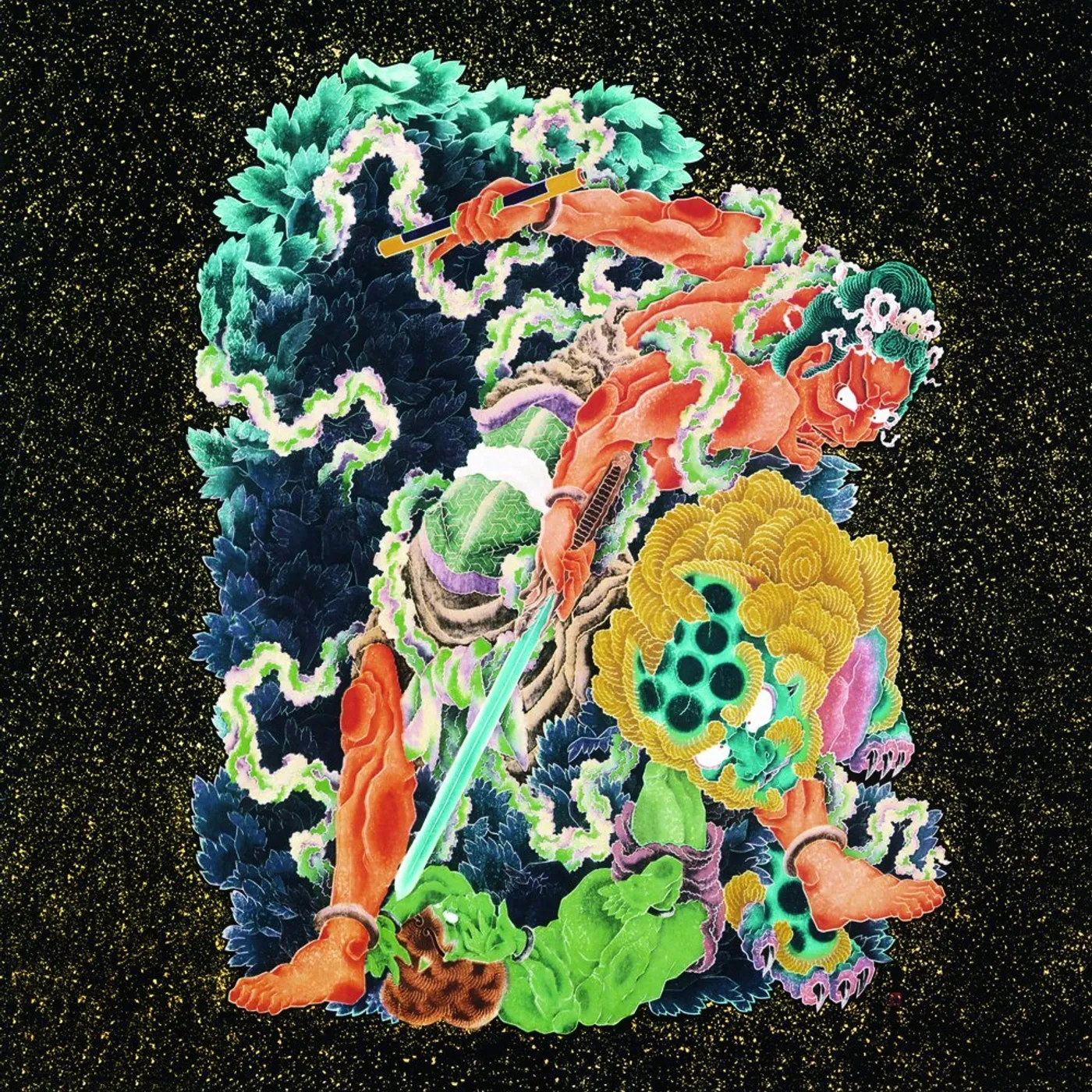 DJ KRUSH MESSAGE AT THE DEPTH Vinyl Record