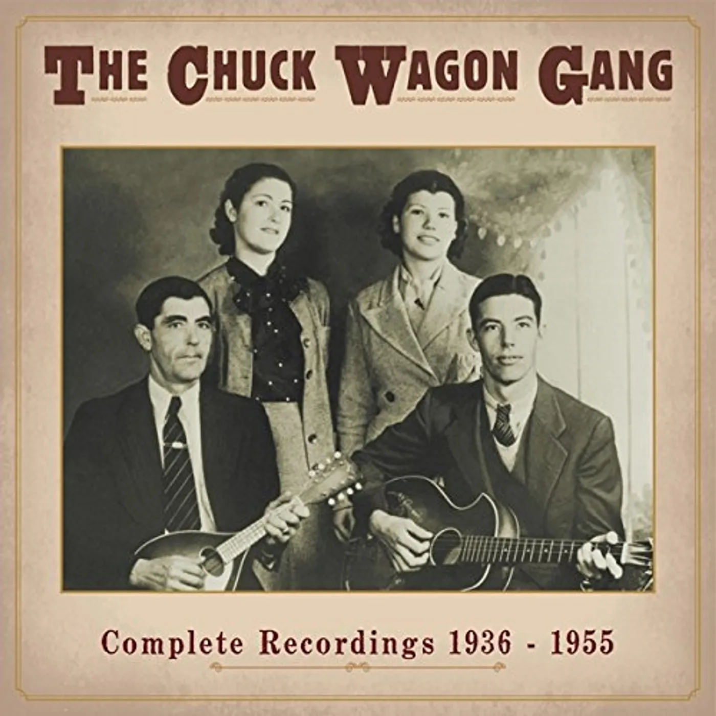 The Chuck Wagon Gang COMPLETE RECORDINGS 1936-55 (GER) (Vinyl)