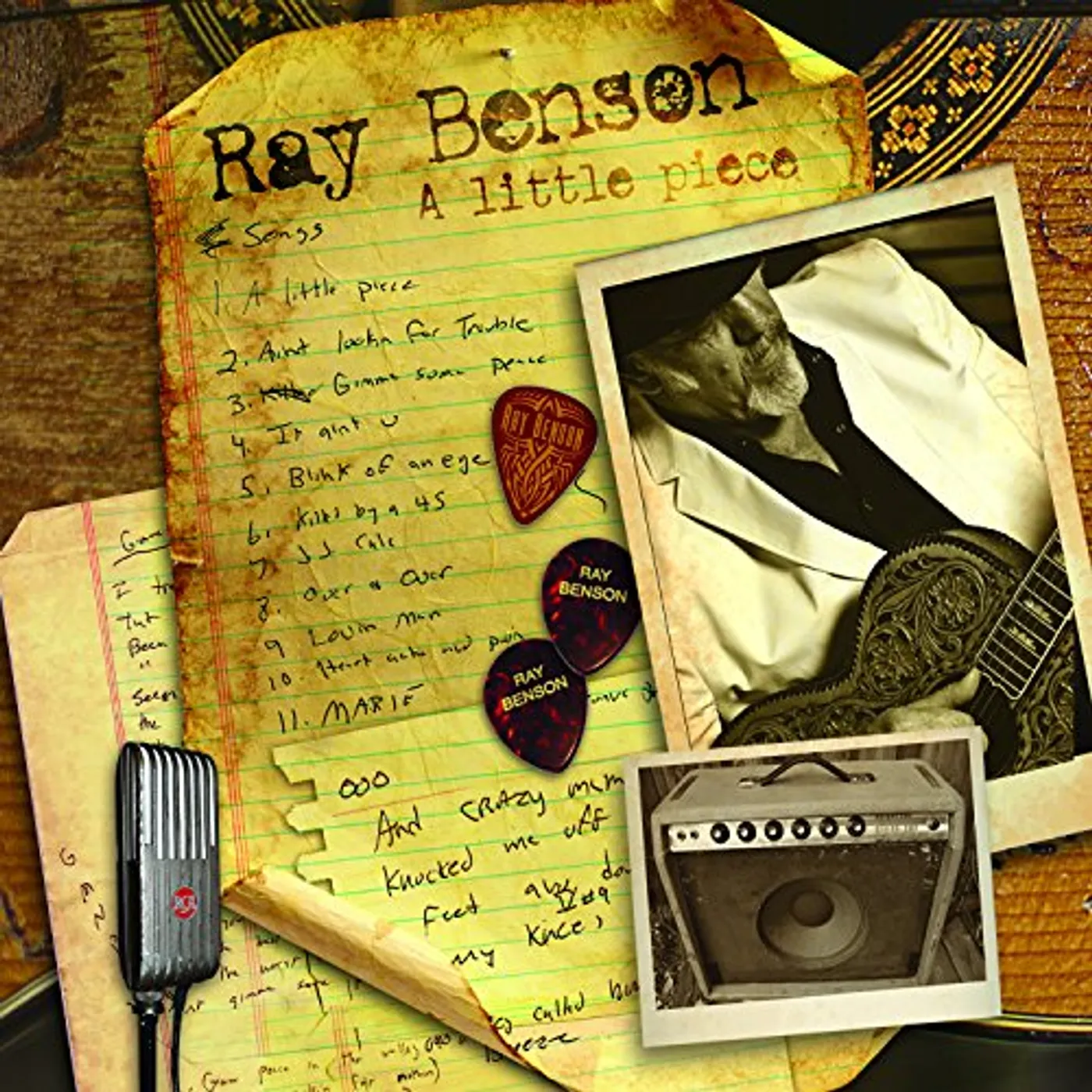 Ray Benson LITTLE PIECE Vinyl Record