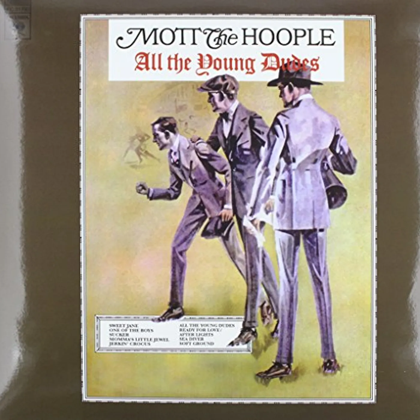Mott The Hoople All The Young Dudes Vinyl Record