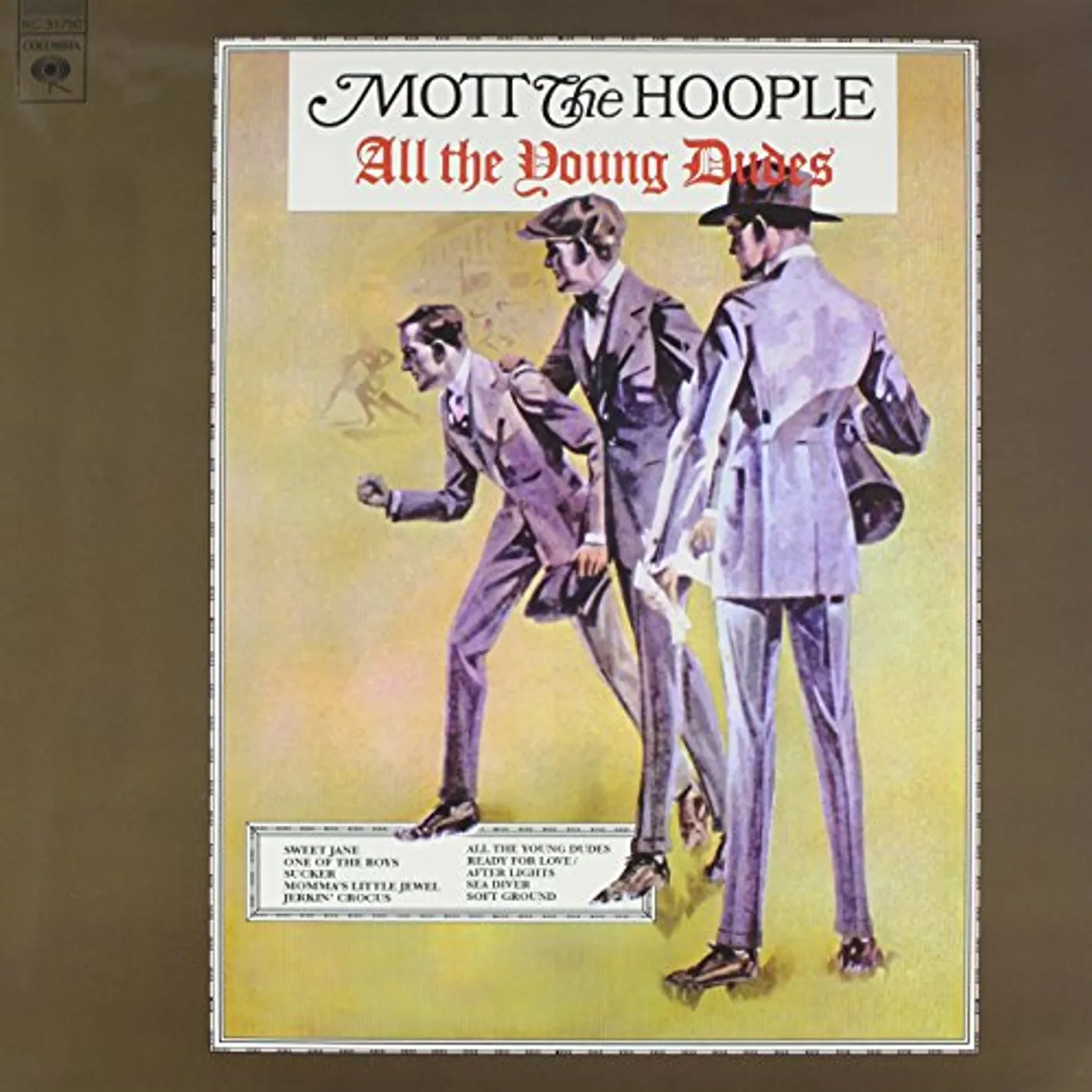 Mott The Hoople All The Young Dudes Vinyl Record