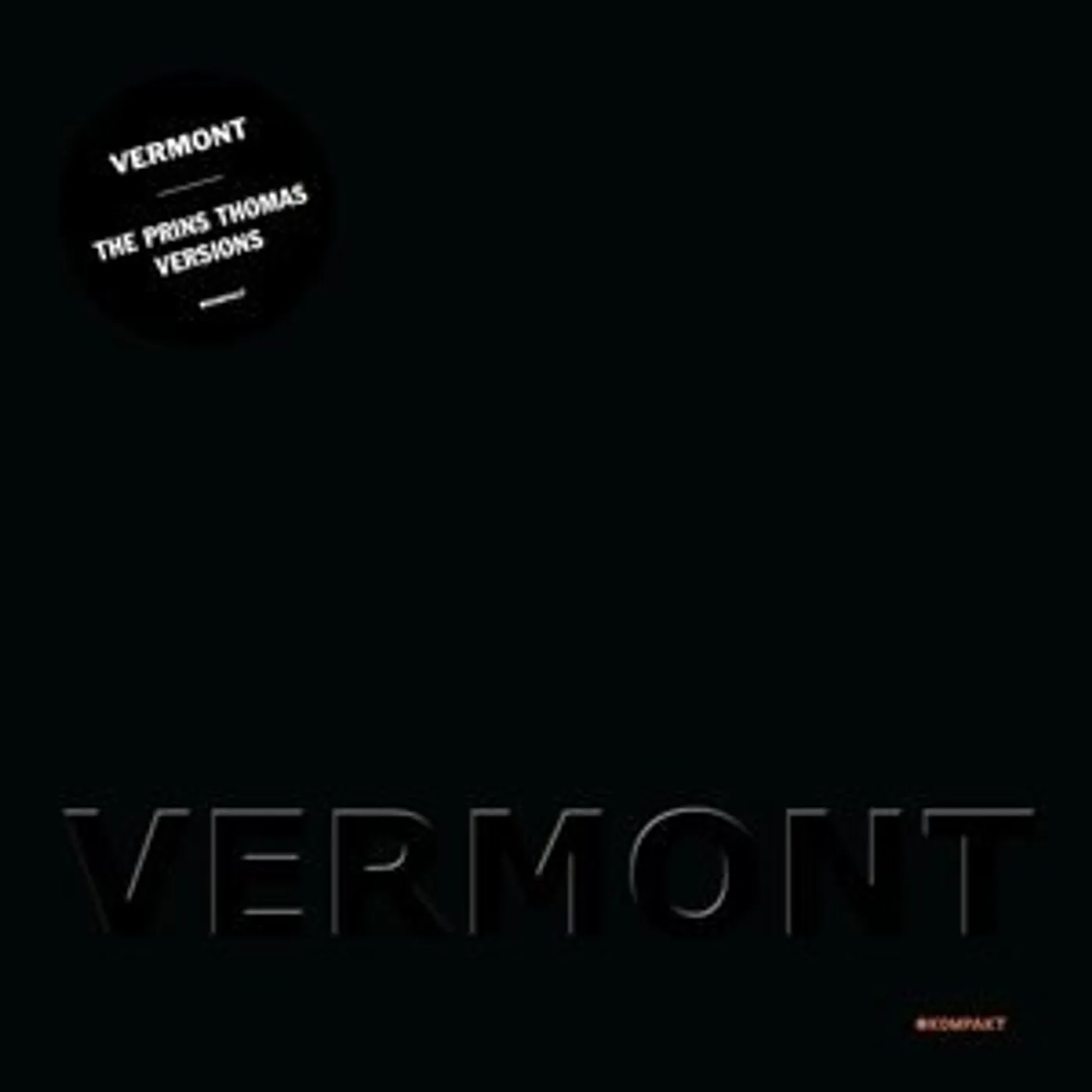 Vermont PRINS THOMAS VERSIONS Vinyl Record