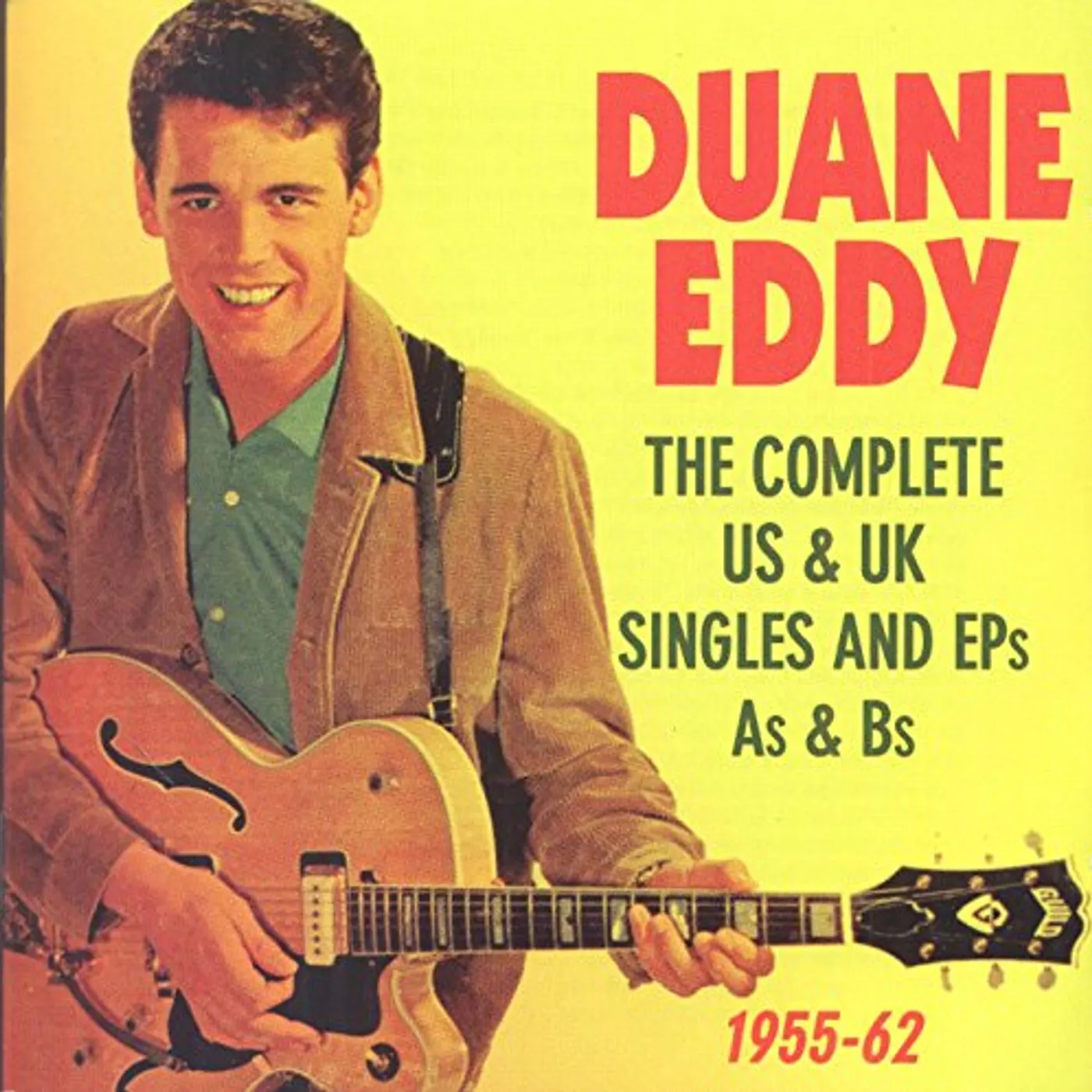 Eddy Duane COMPLETE US & UK SINGLES & EPS AS & BS 1955-62 CD