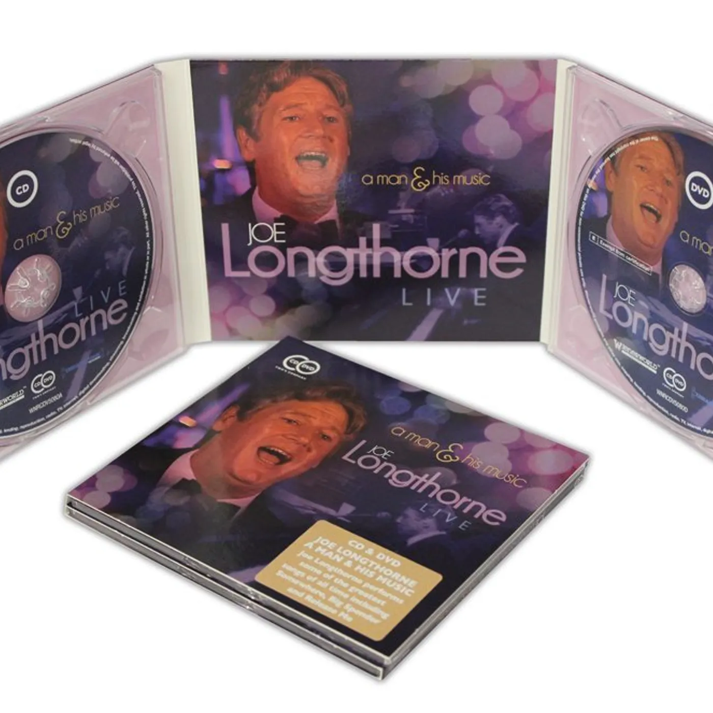 Joe Longthorne MAN & HIS MUSIC CD