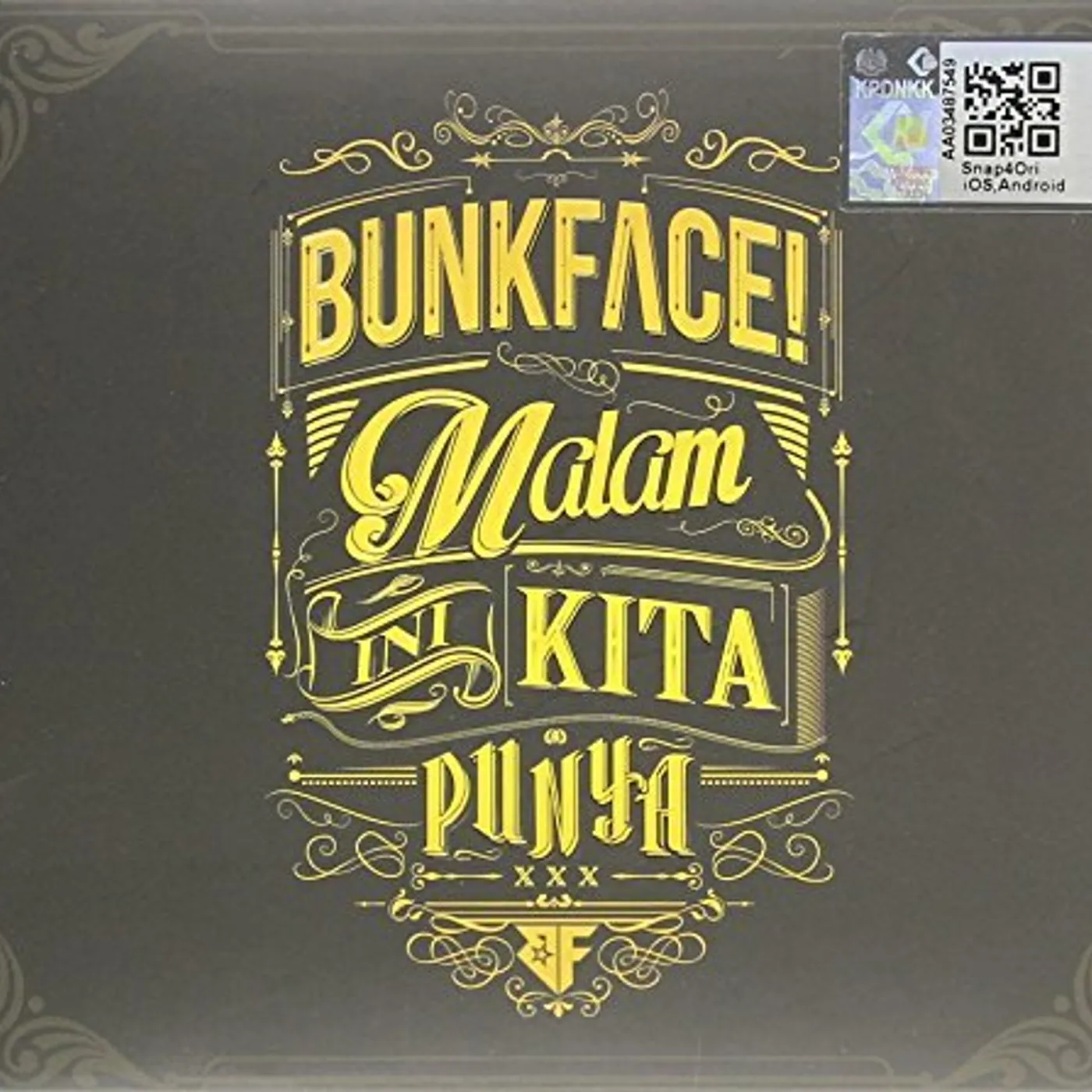Bunkface MALAM INI KITA PUNYA CD