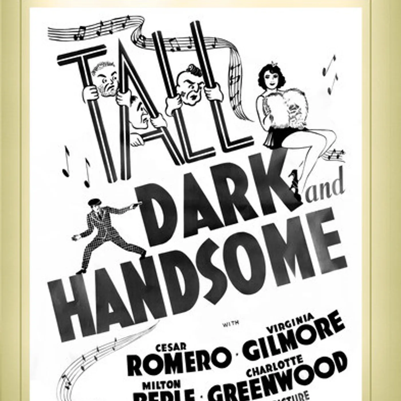 TALL DARK & HANDSOME DVD