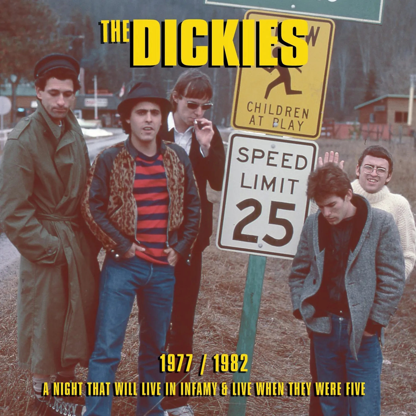 The Dickies 1977/1982 A NIGHT THAT WILL LIVE IN INFAMY & LIVE CD