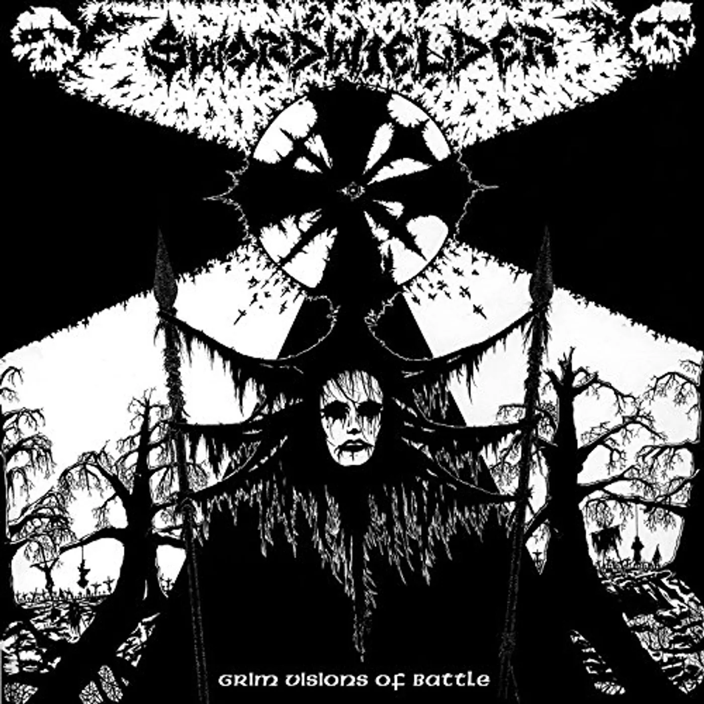 SWORDWIELDER Grim Visions Of Battle Vinyl Record