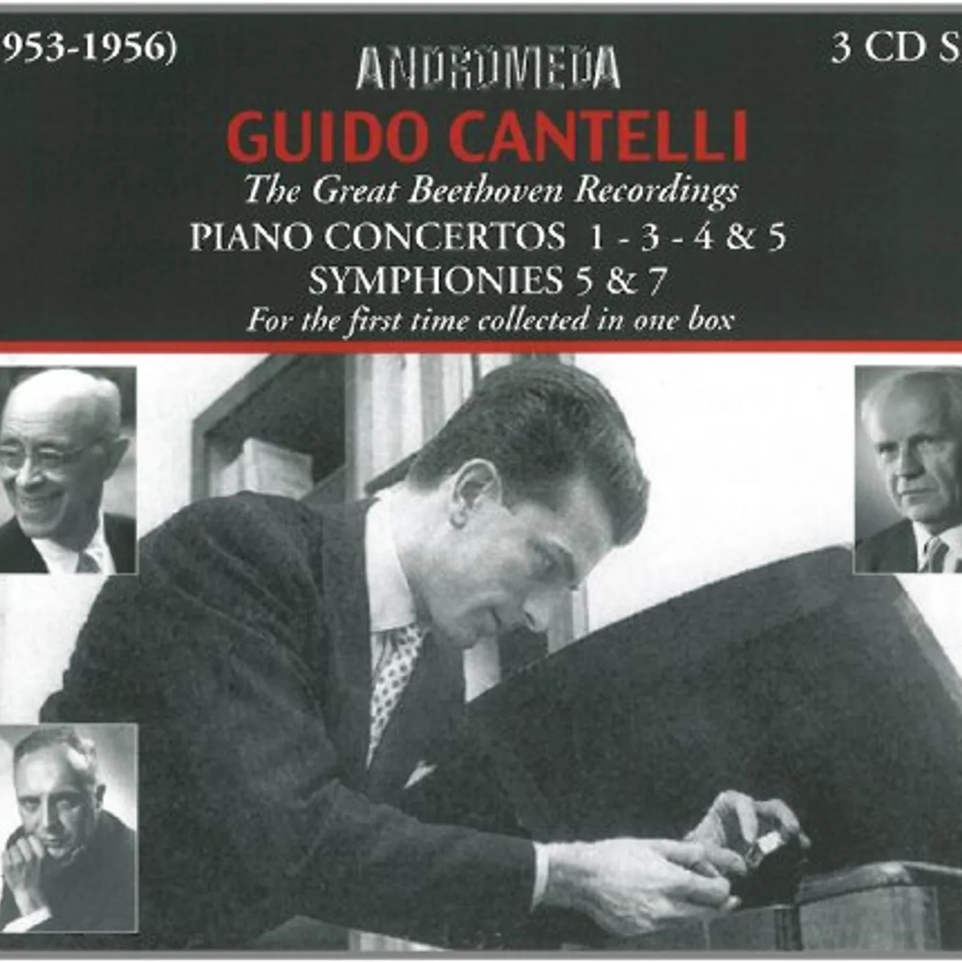 Ludwig van Beethoven KLAVIERKONZERTE 1-3 4 & 5 CD