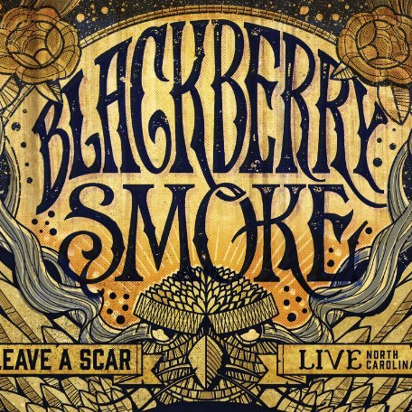 Blackberry Smoke LEAVE A SCAR LIVE IN NORTH CAROLINA Vinyl Record