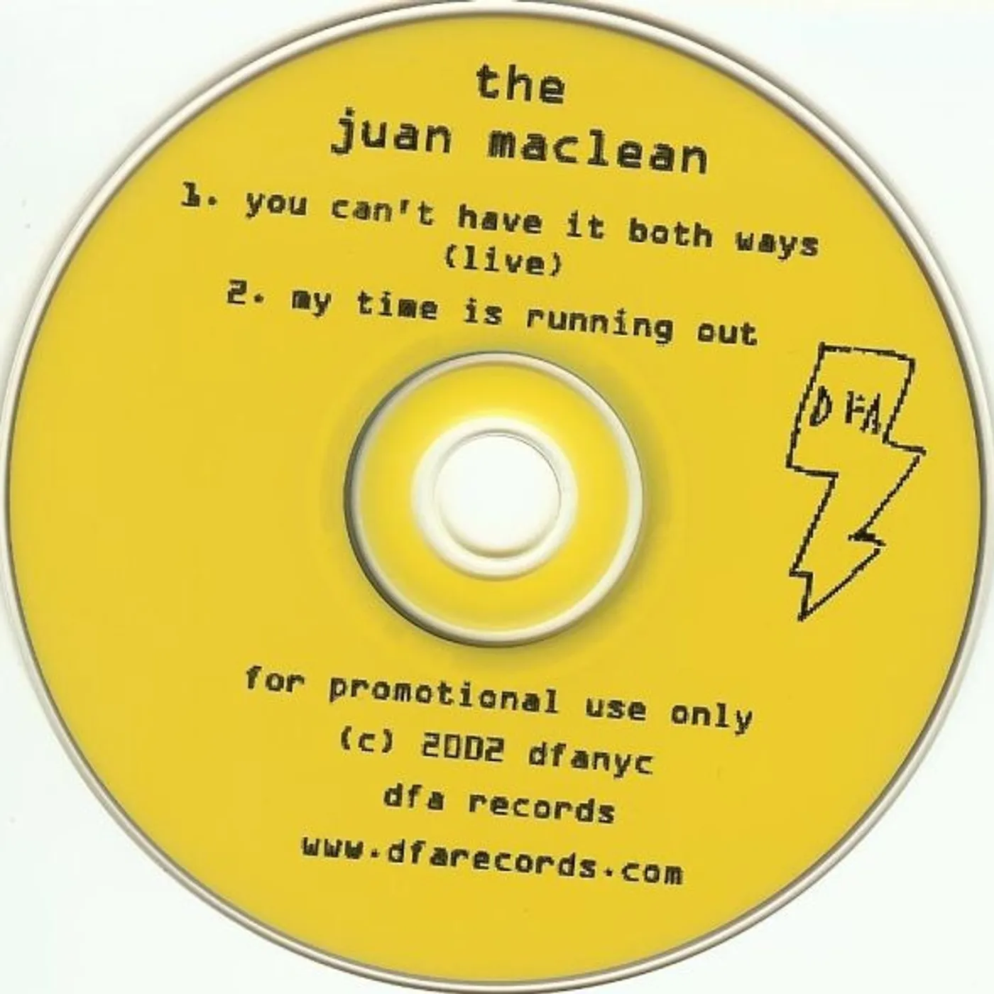 The Juan McLean YOU CAN'T HAVE IT BOTH WAYS Vinyl Record