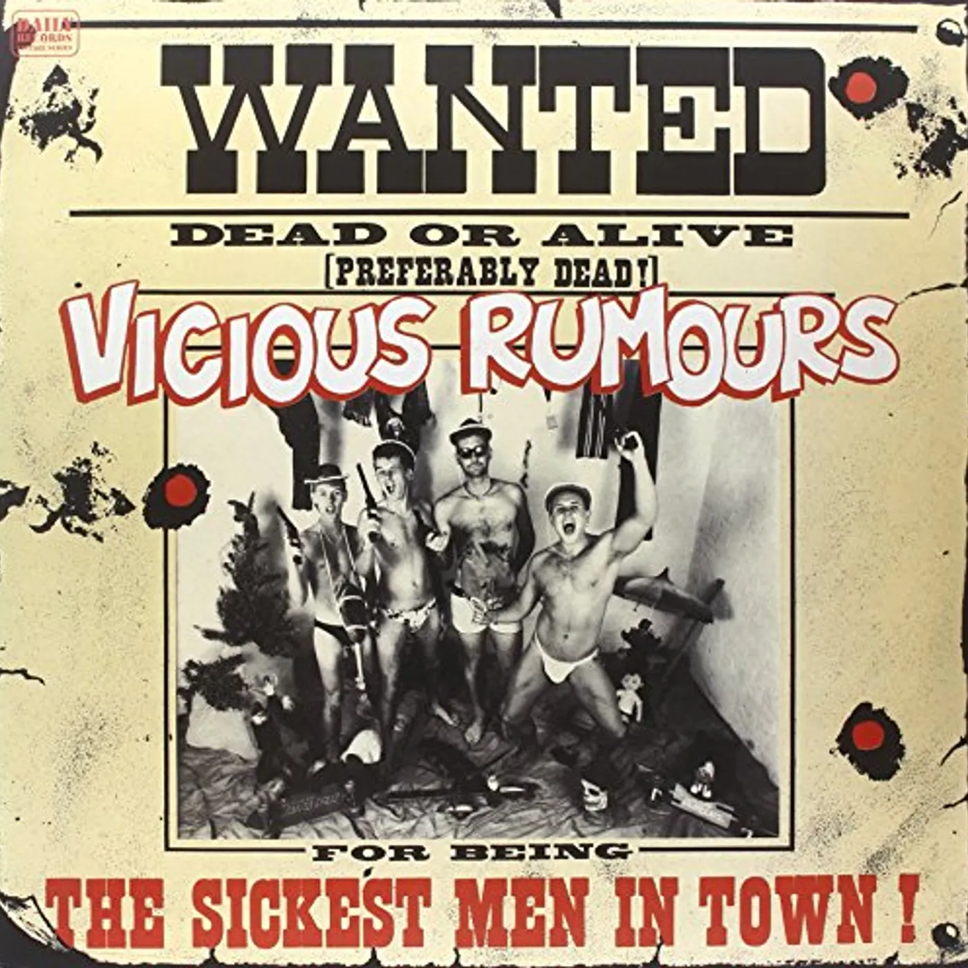 Vicious Rumours SICKEST MEN IN TOWN Vinyl Record