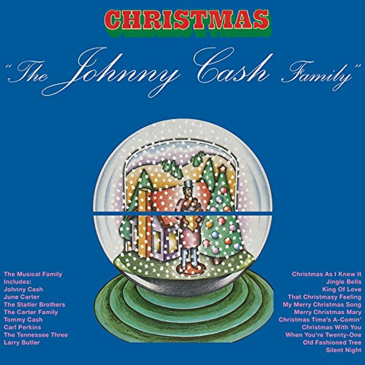 JOHNNY CASH FAMILY CHRISTMAS Vinyl Record