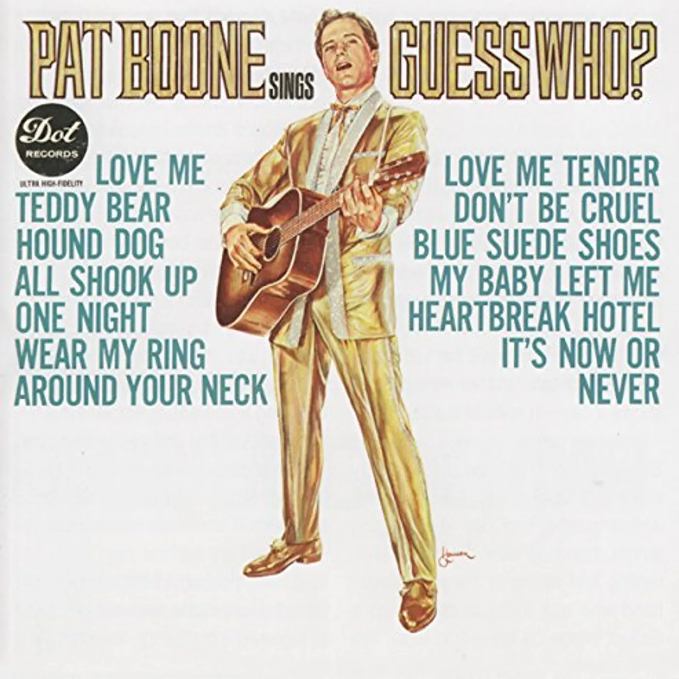 PAT BOONE SINGS GUESS WHO CD