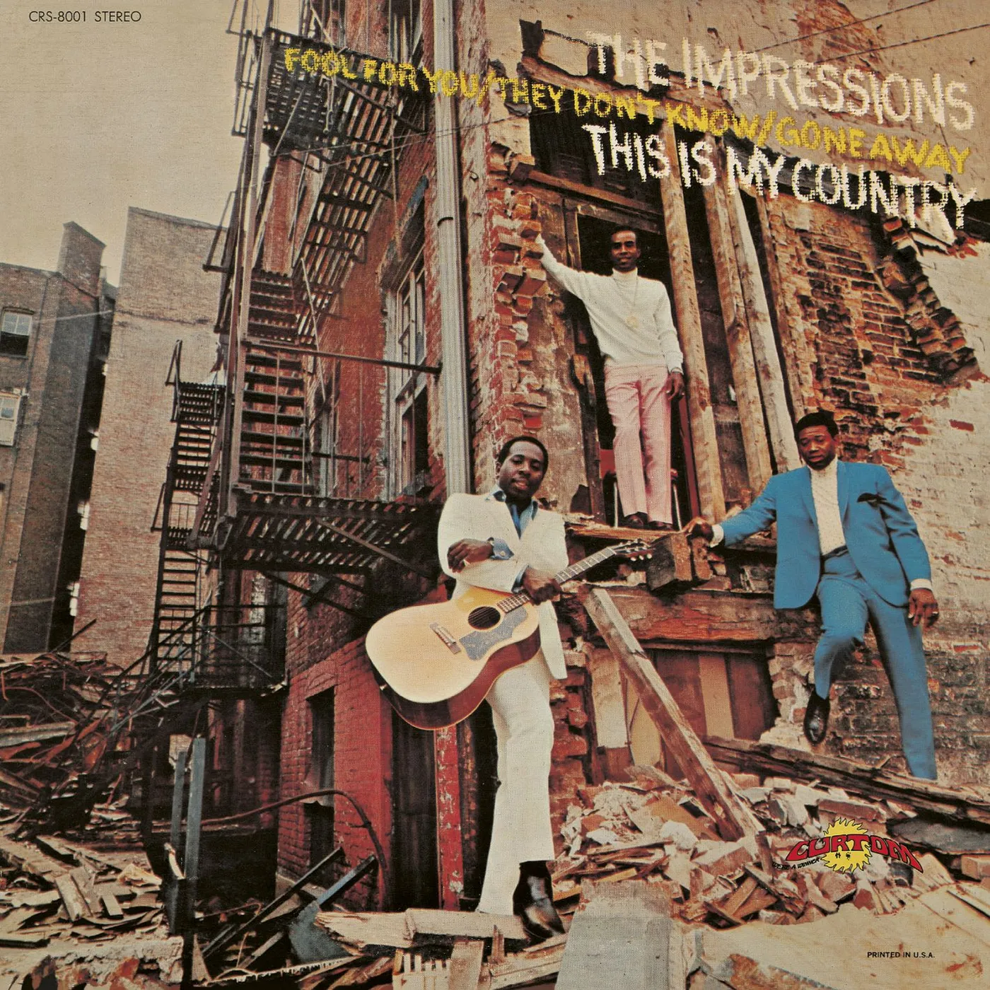 The Impressions THIS IS MY COUNTRY CD