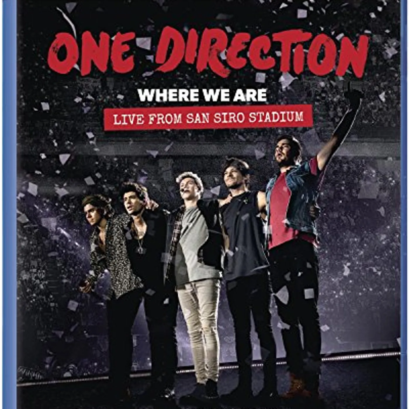 One Direction WHERE WE ARE: LIVE FROM SAN SIRO STADIUM Blu-ray