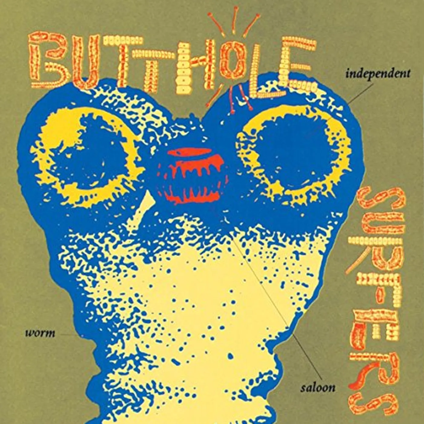 Butthole Surfers Independent Worm Saloon Vinyl Record