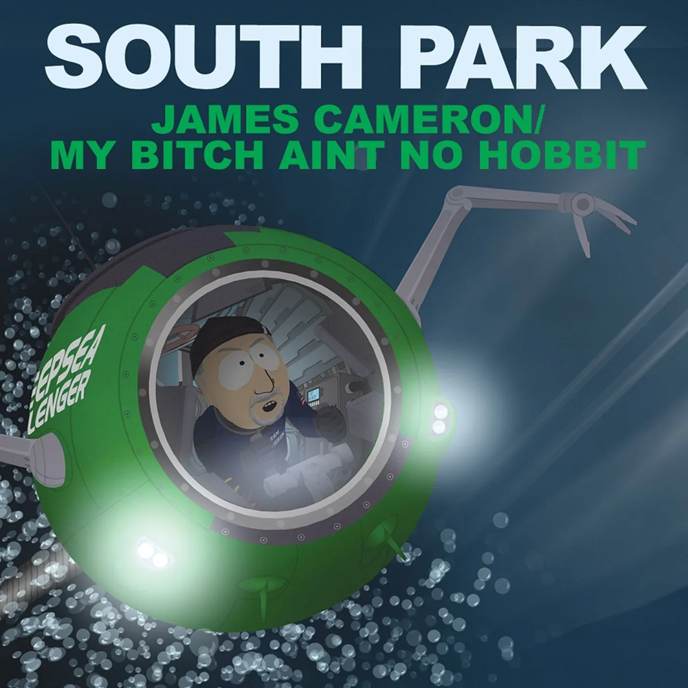 South Park JAMES CAMERON / MY BITCH AIN'T NO HOBBIT Vinyl Record - Picture Disc