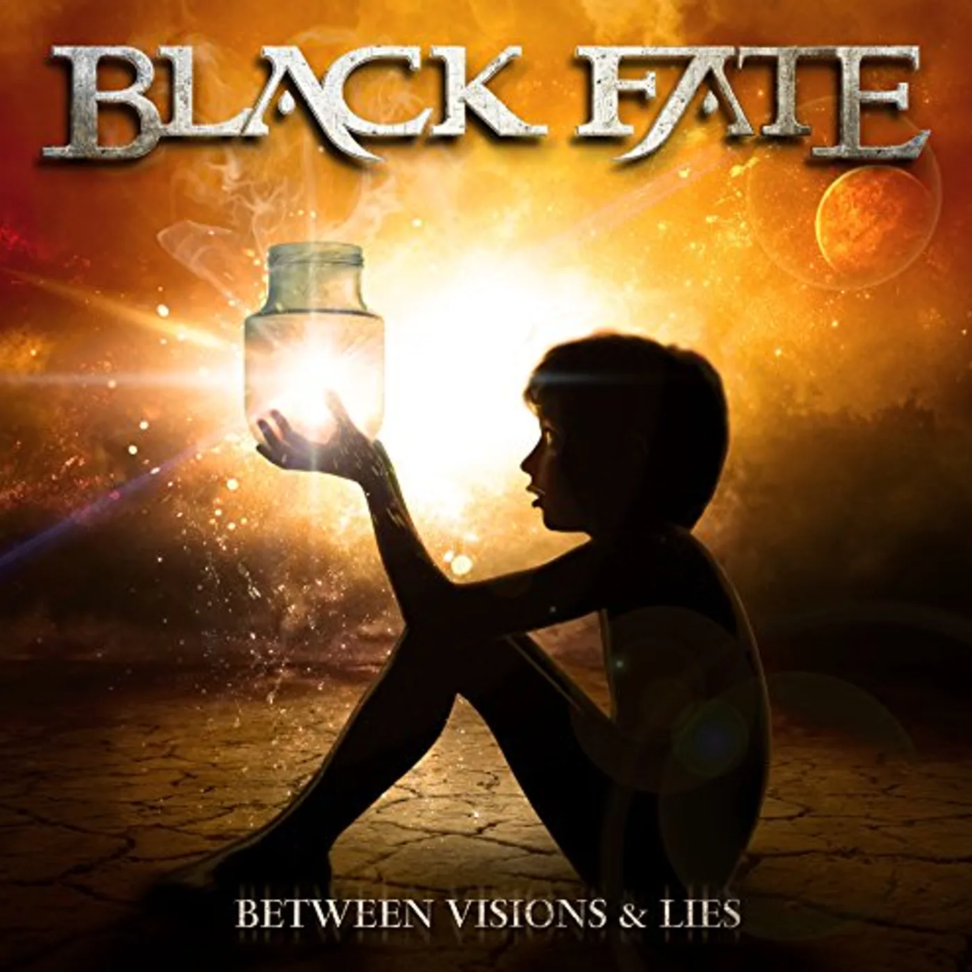 Black Fate BETWEEN VISION & LIES CD